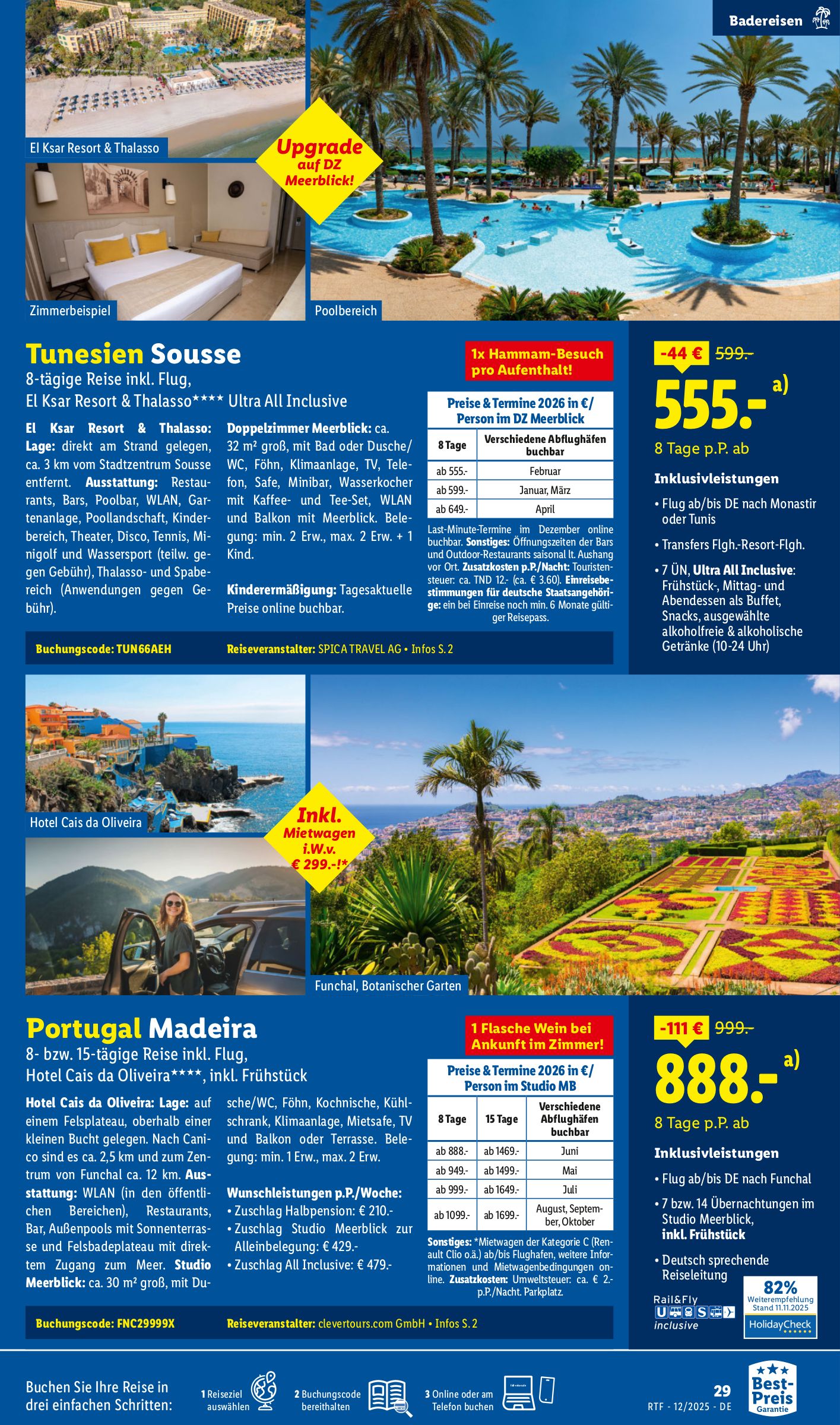 lidl - Lidl-reisen.de-Prospekt gültig vom 13.12. bis 15.01. - page: 29