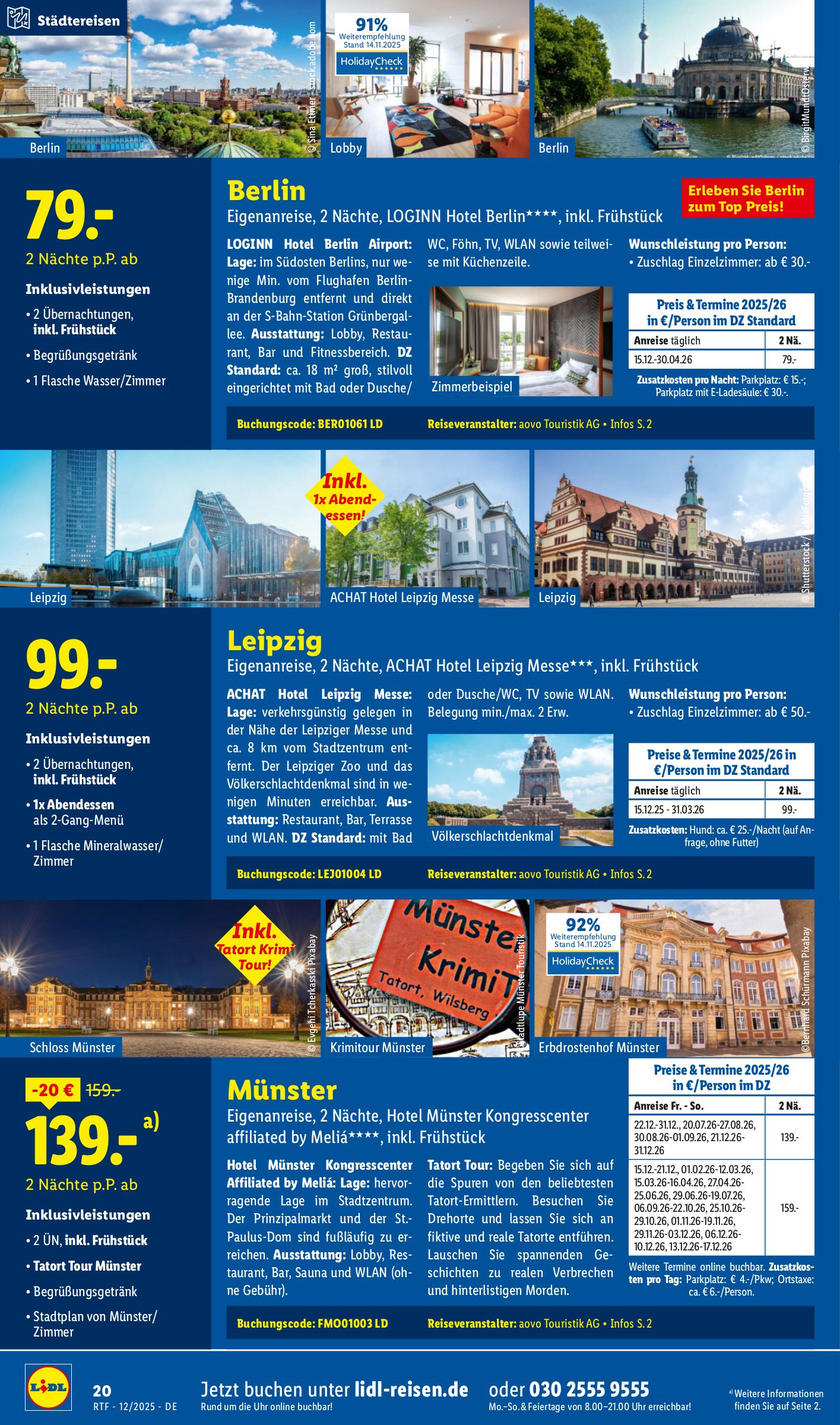 lidl - Lidl-reisen.de-Prospekt gültig vom 13.12. bis 15.01. - page: 20