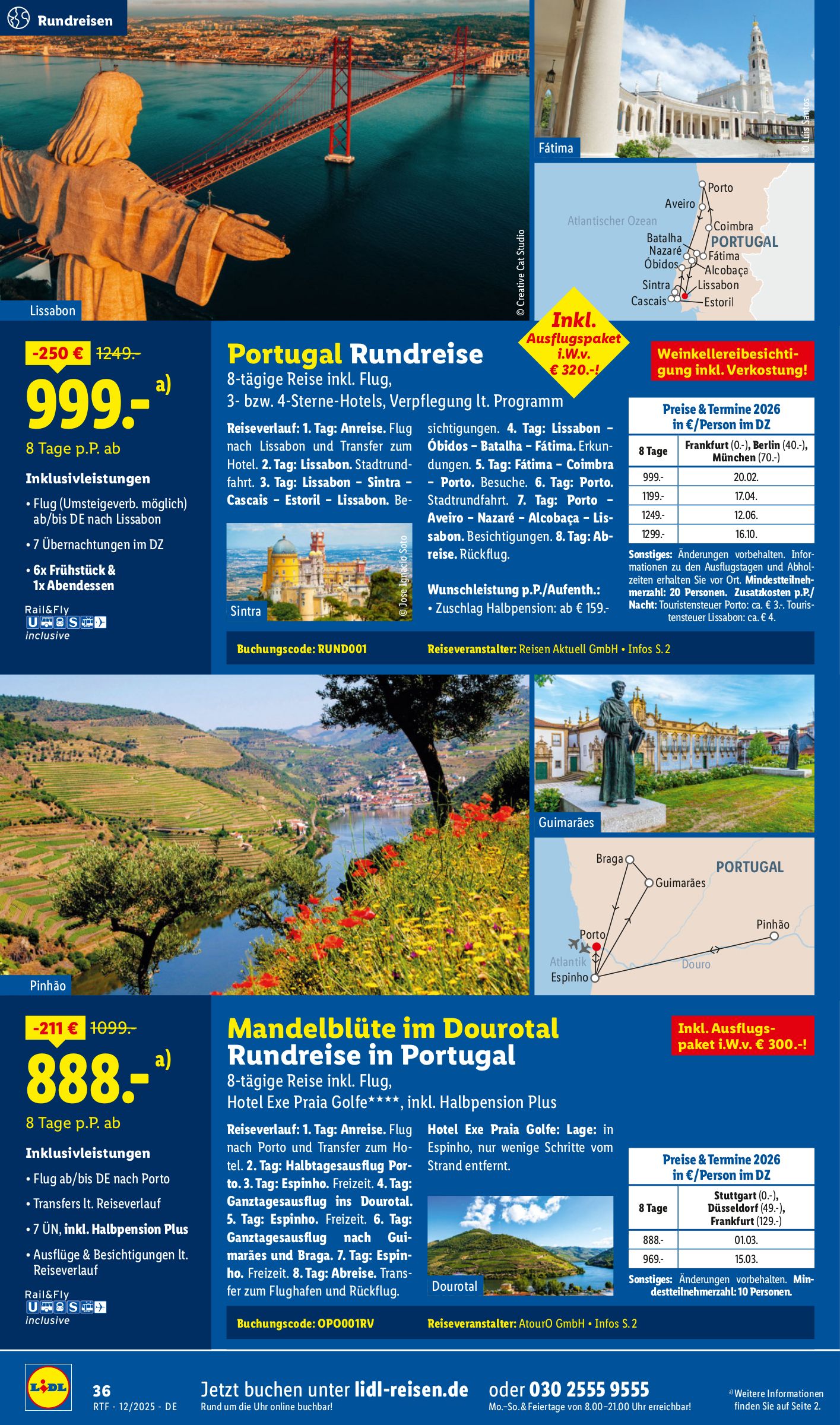 lidl - Lidl-reisen.de-Prospekt gültig vom 13.12. bis 15.01. - page: 36
