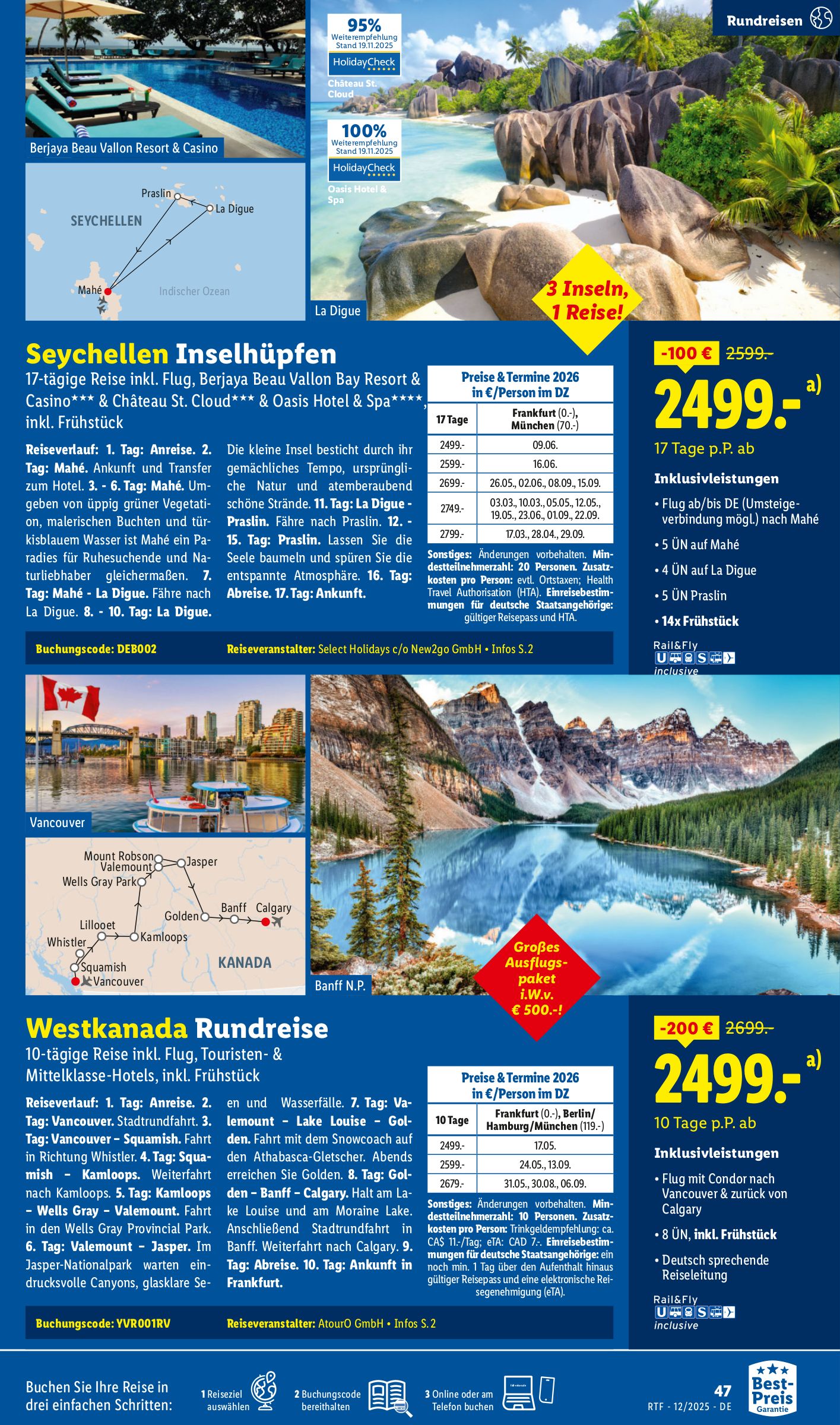 lidl - Lidl-reisen.de-Prospekt gültig vom 13.12. bis 15.01. - page: 47