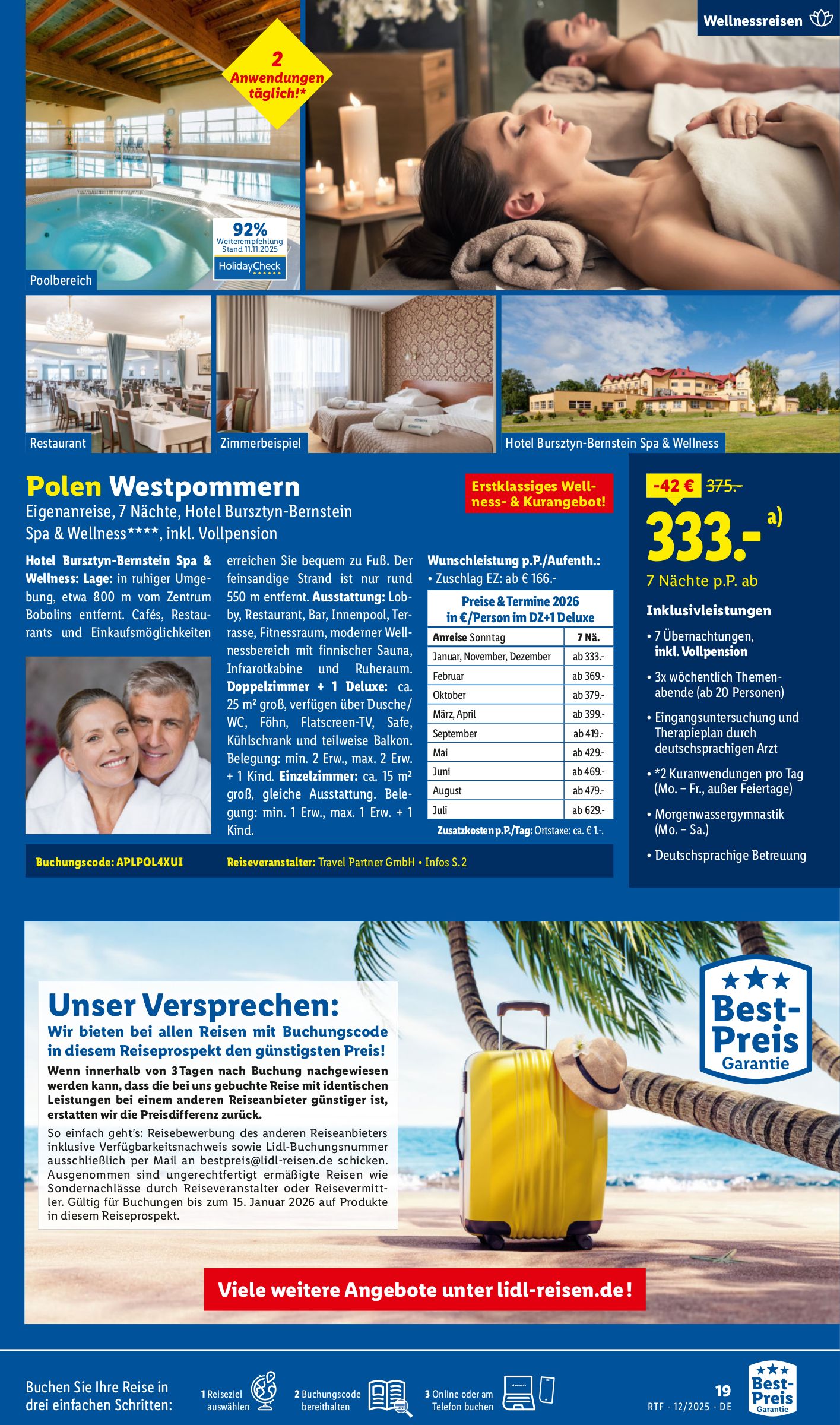 lidl - Lidl-reisen.de-Prospekt gültig vom 13.12. bis 15.01. - page: 19