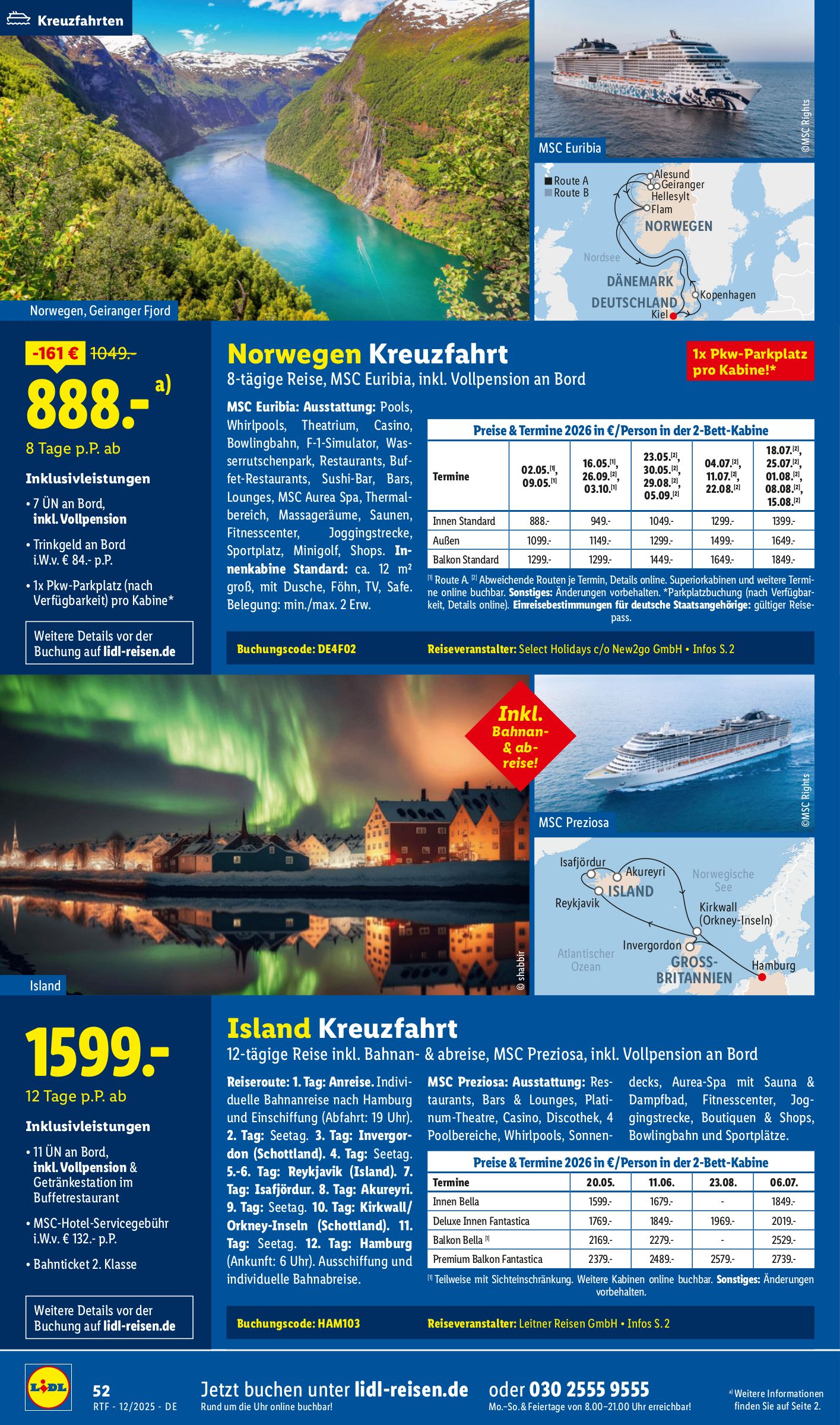 lidl - Lidl-reisen.de-Prospekt gültig vom 13.12. bis 15.01. - page: 52