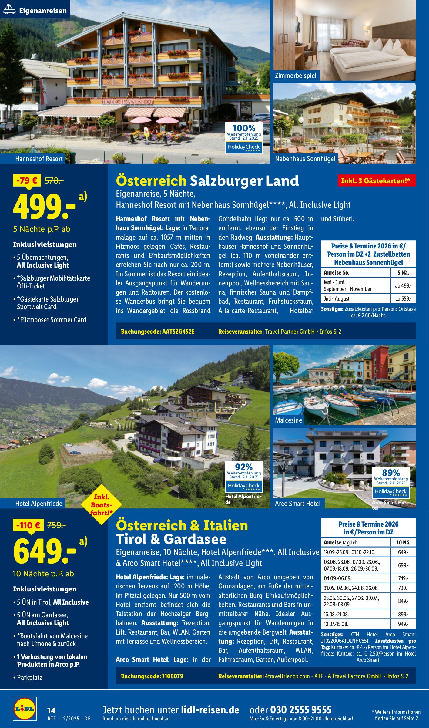 lidl - Lidl-reisen.de-Prospekt gültig vom 13.12. bis 15.01. - page: 14