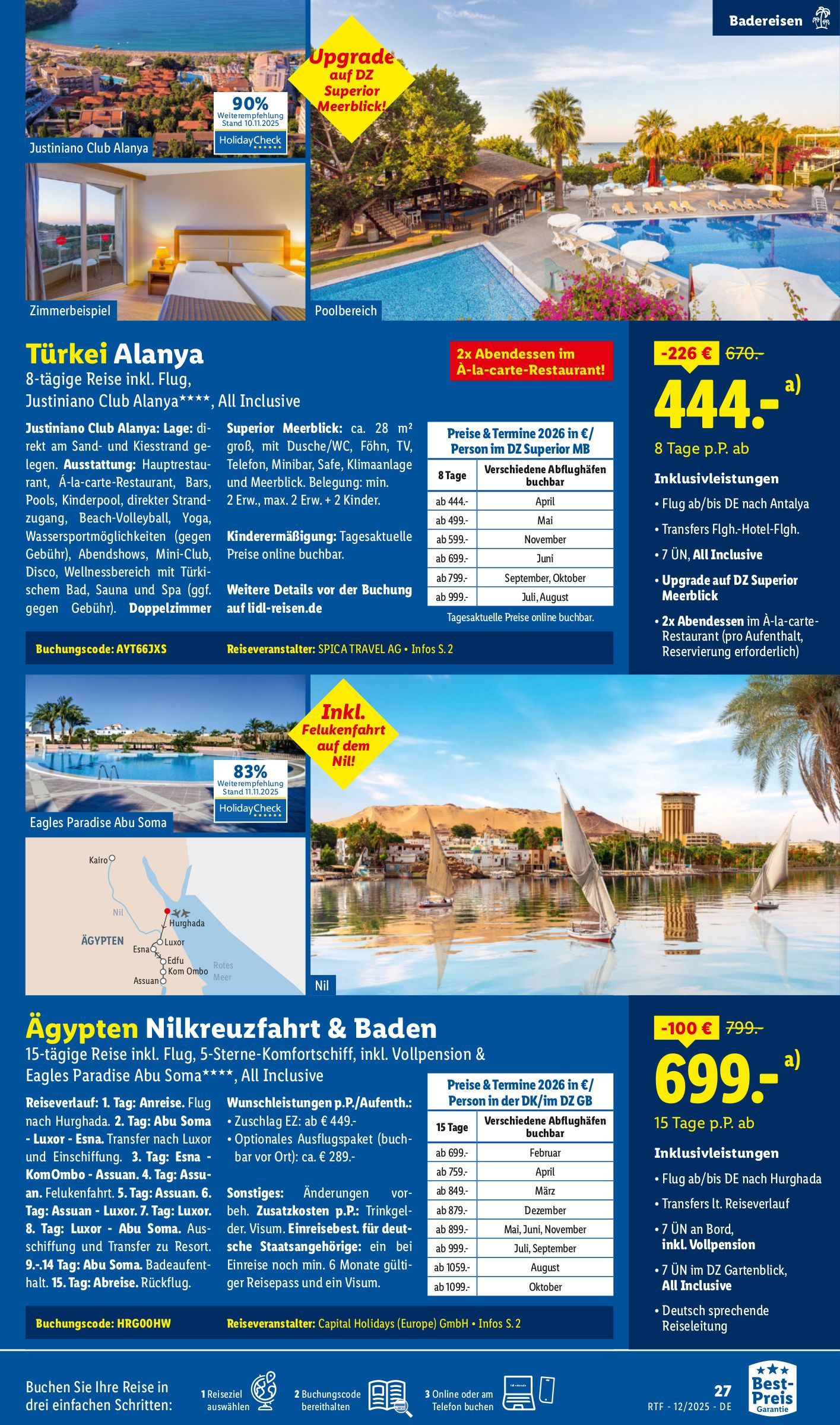 lidl - Lidl-reisen.de-Prospekt gültig vom 13.12. bis 15.01. - page: 27