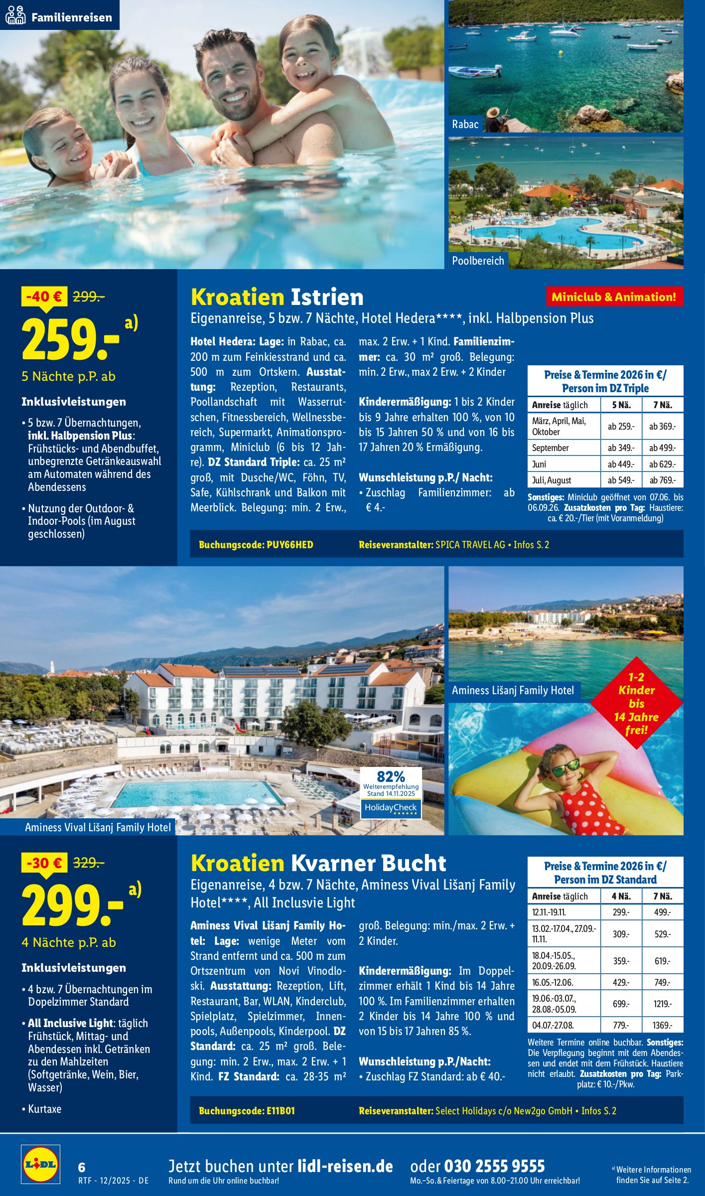 lidl - Lidl-reisen.de-Prospekt gültig vom 13.12. bis 15.01. - page: 6