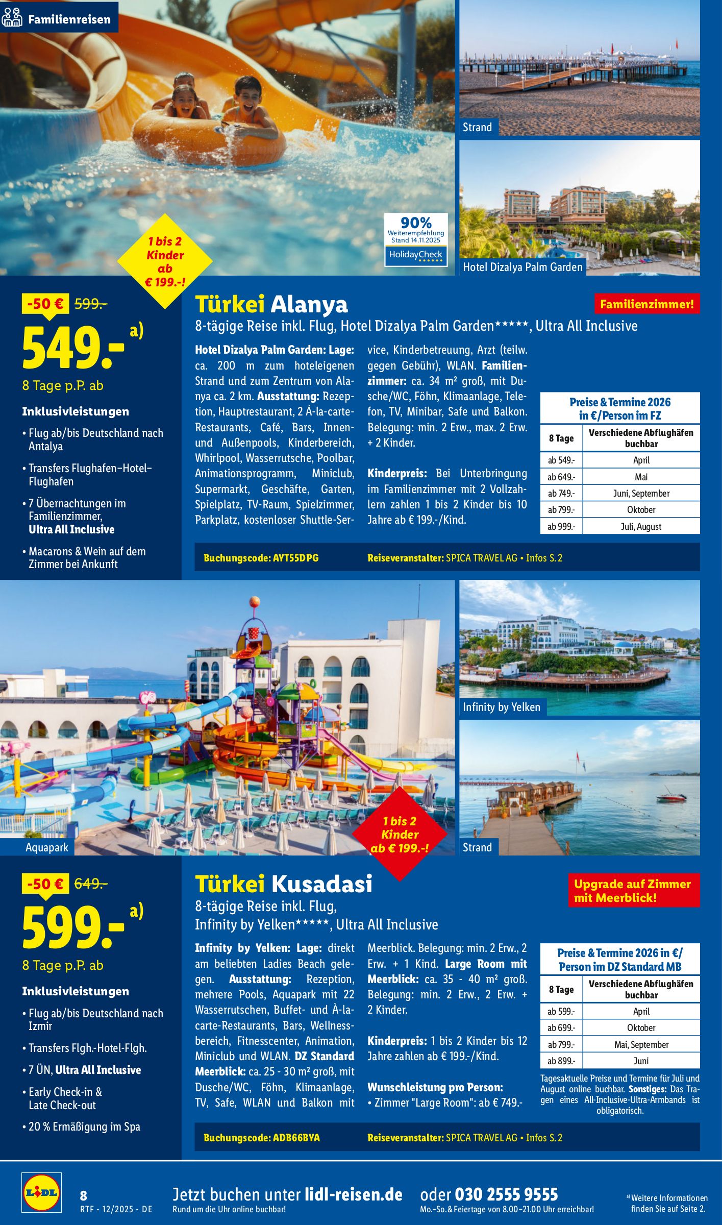 lidl - Lidl-reisen.de-Prospekt gültig vom 13.12. bis 15.01. - page: 8