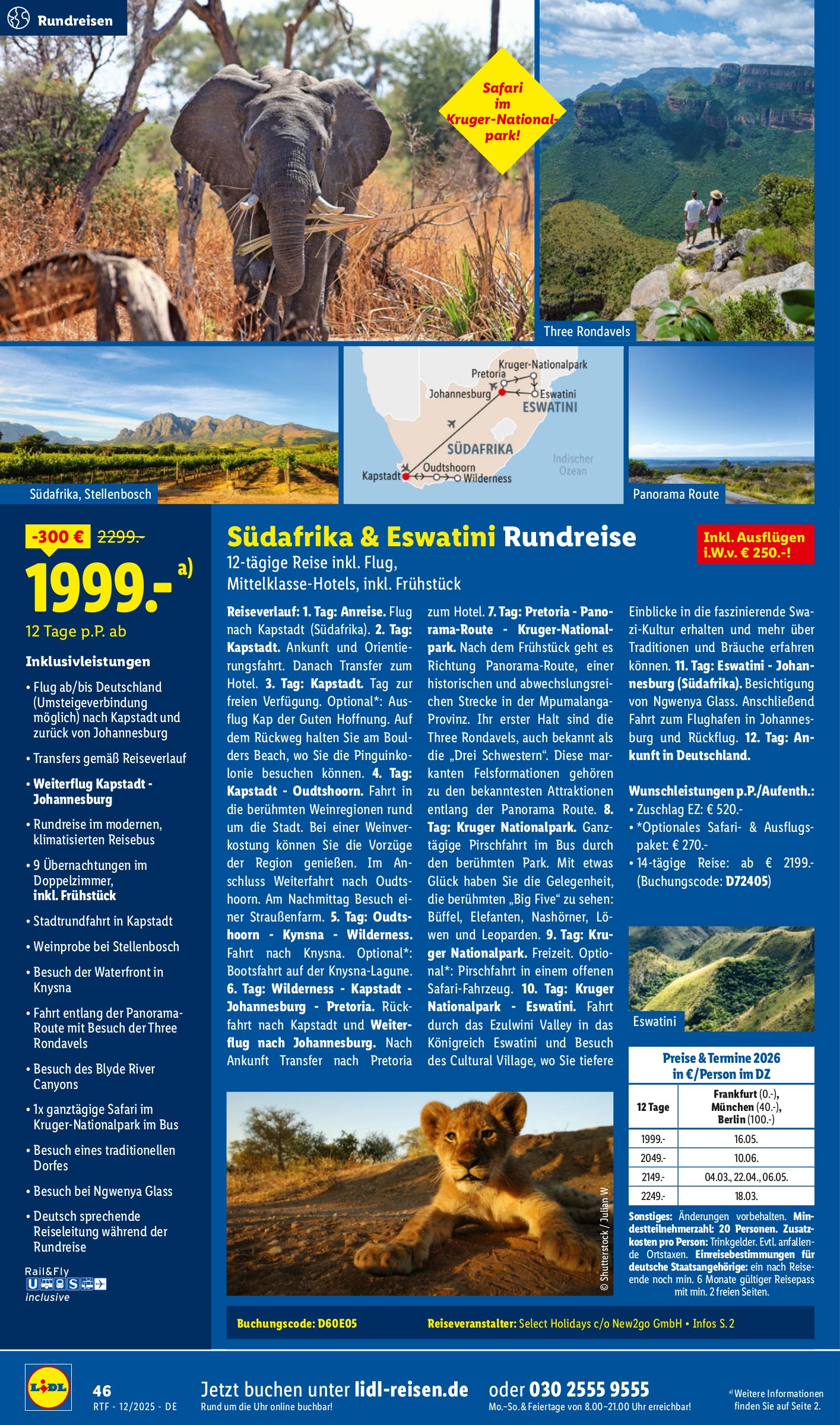 lidl - Lidl-reisen.de-Prospekt gültig vom 13.12. bis 15.01. - page: 46