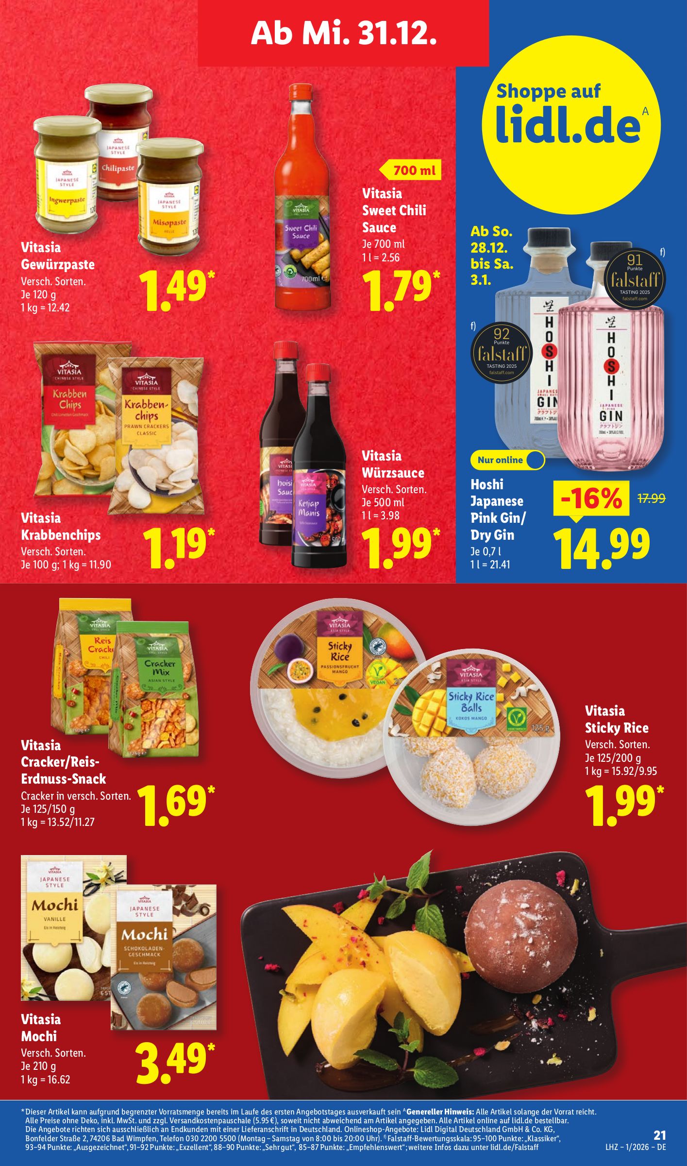 lidl - Lidl-Prospekt gültig vom 29.12. bis 03.01. - page: 31