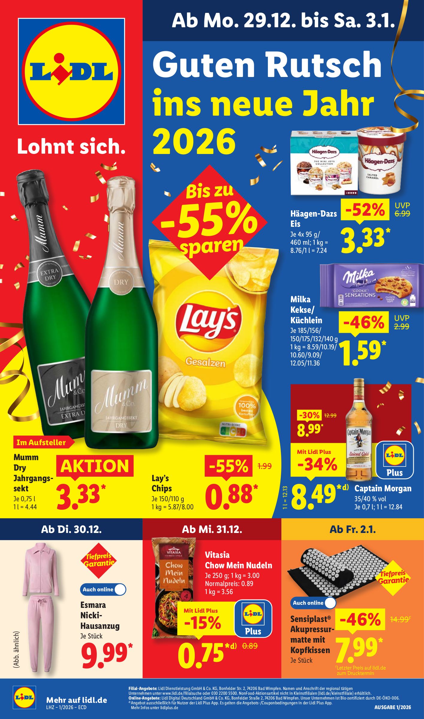 lidl - Lidl-Prospekt gültig vom 29.12. bis 03.01.