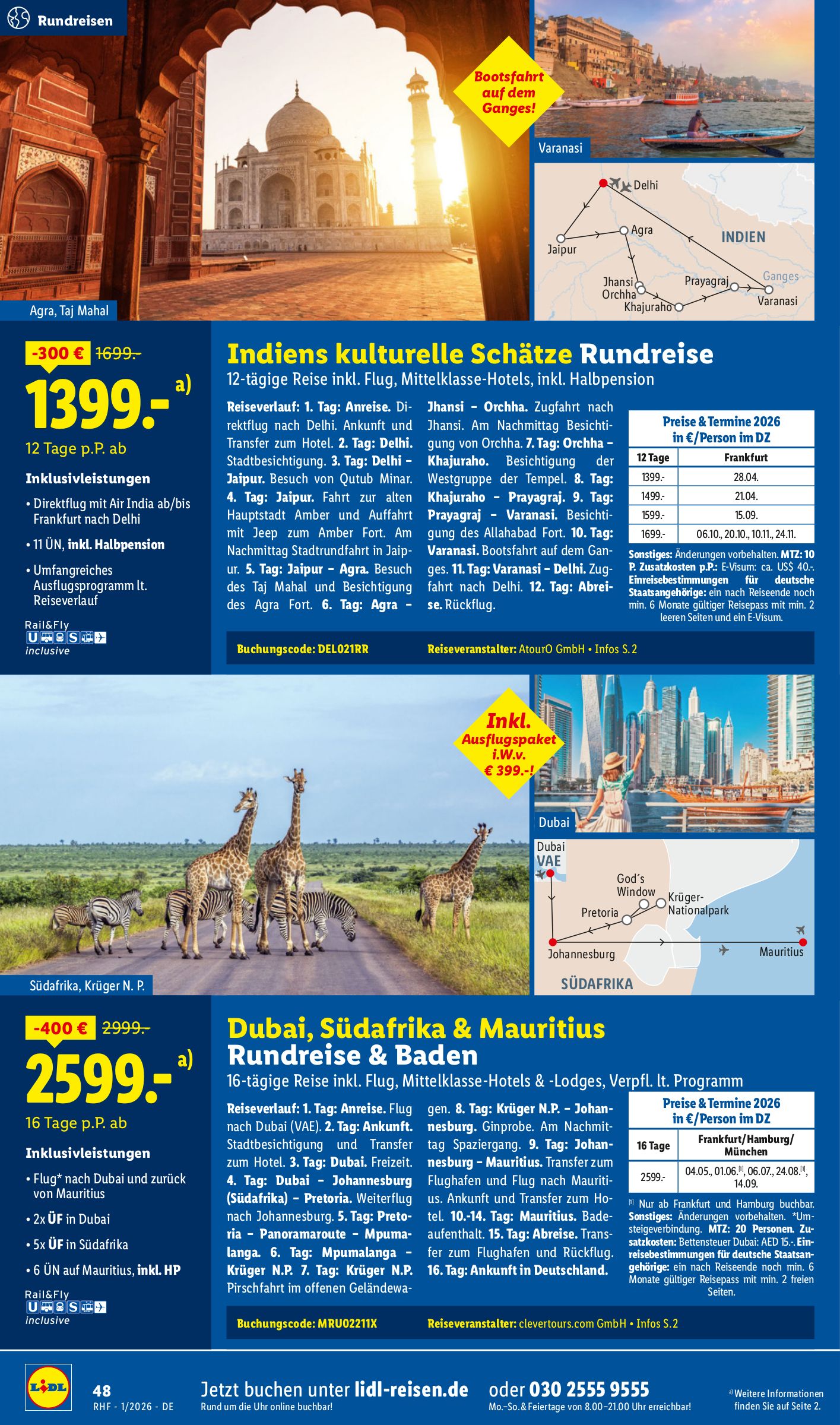 lidl - Lidl-reisen.de-Prospekt gültig vom 29.12. bis 31.01. - page: 48