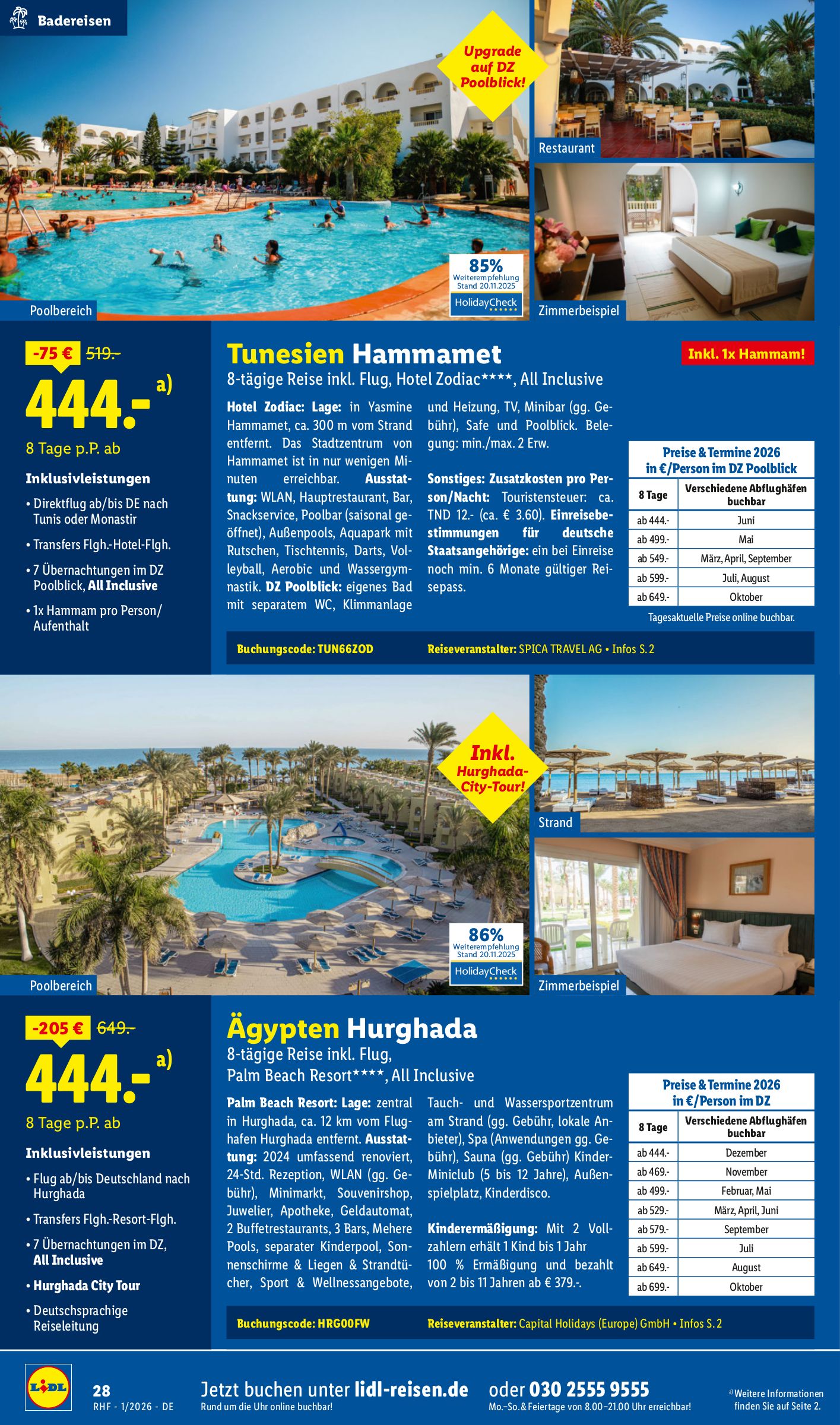 lidl - Lidl-reisen.de-Prospekt gültig vom 29.12. bis 31.01. - page: 28