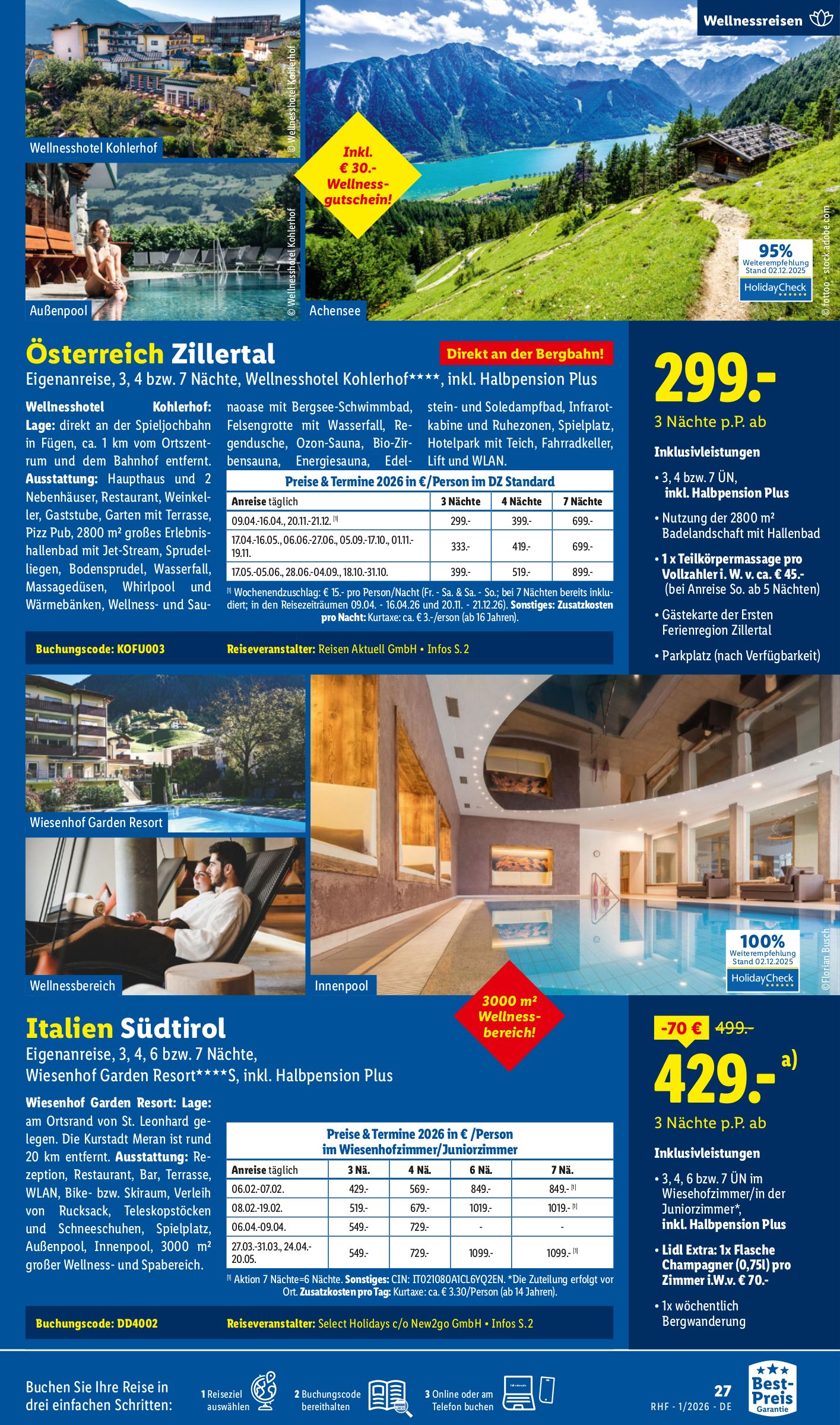 lidl - Lidl-reisen.de-Prospekt gültig vom 29.12. bis 31.01. - page: 27