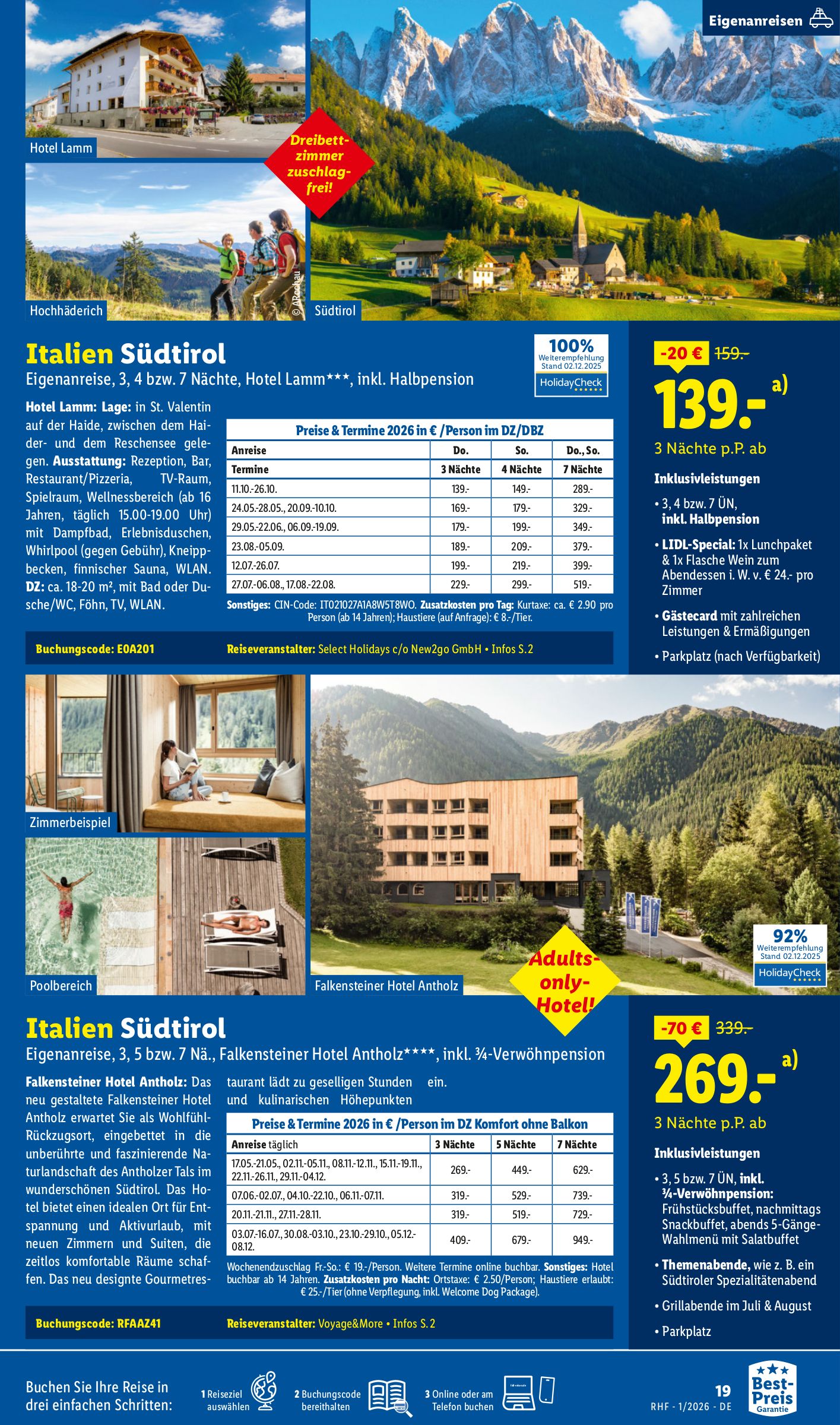 lidl - Lidl-reisen.de-Prospekt gültig vom 29.12. bis 31.01. - page: 19