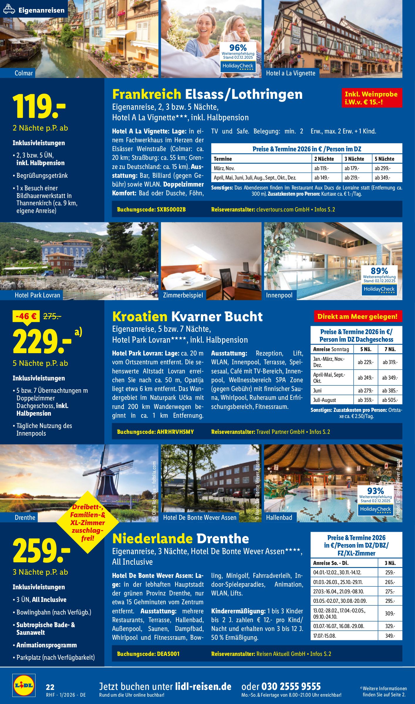 lidl - Lidl-reisen.de-Prospekt gültig vom 29.12. bis 31.01. - page: 22