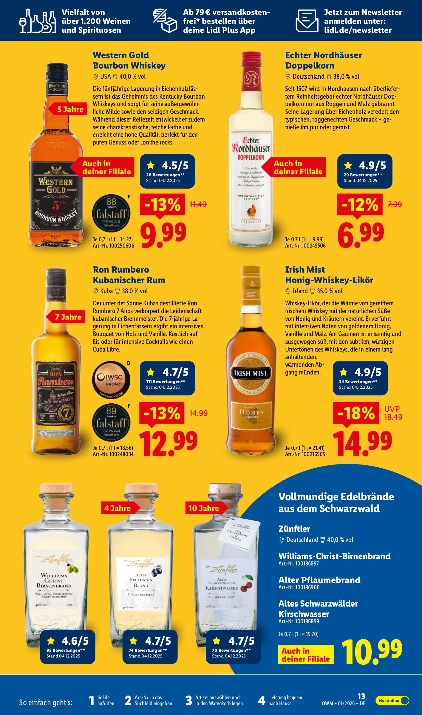 lidl - Lidl - Unsere Monats Highlights-Prospekt gültig vom 01.01. bis 31.01. - page: 13