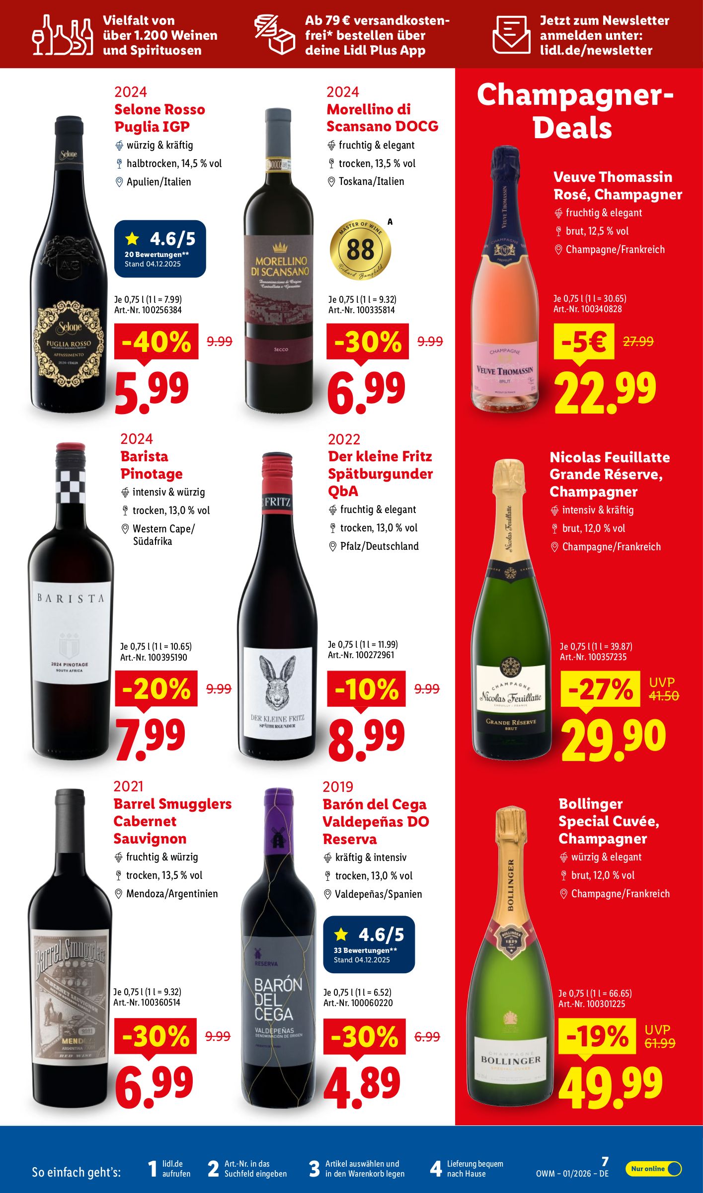 lidl - Lidl - Unsere Monats Highlights-Prospekt gültig vom 01.01. bis 31.01. - page: 7