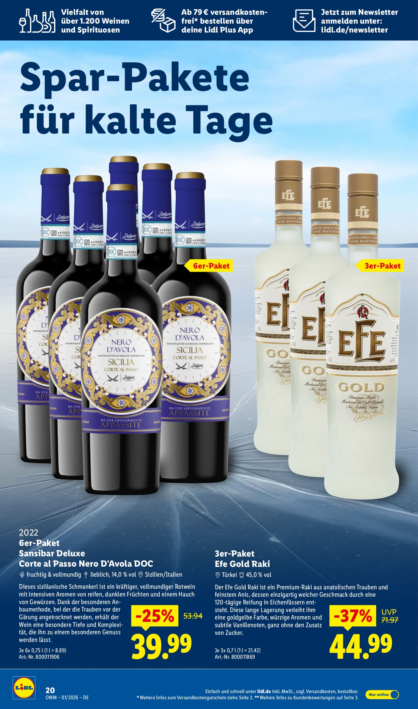 lidl - Lidl - Unsere Monats Highlights-Prospekt gültig vom 01.01. bis 31.01. - page: 20