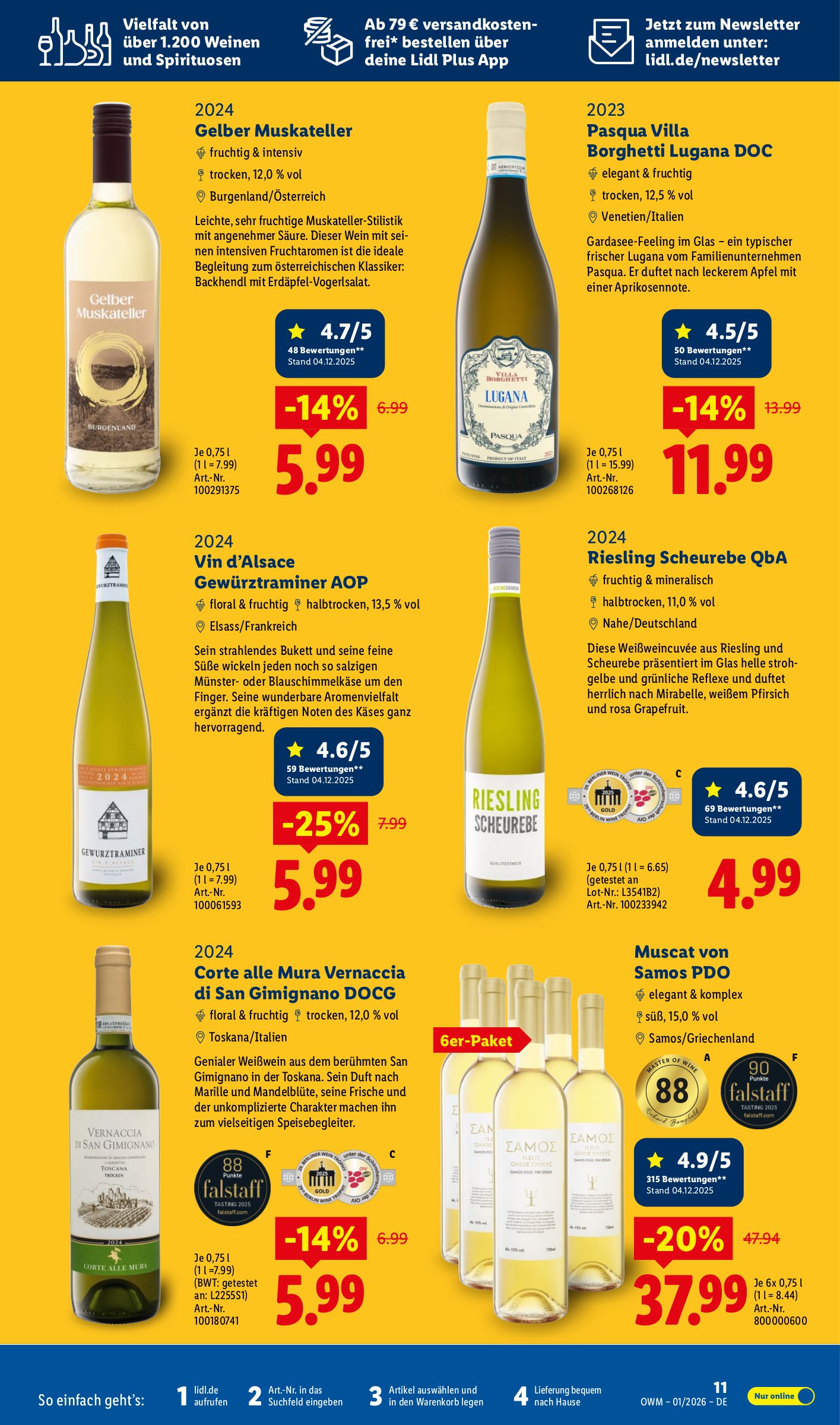 lidl - Lidl - Unsere Monats Highlights-Prospekt gültig vom 01.01. bis 31.01. - page: 11