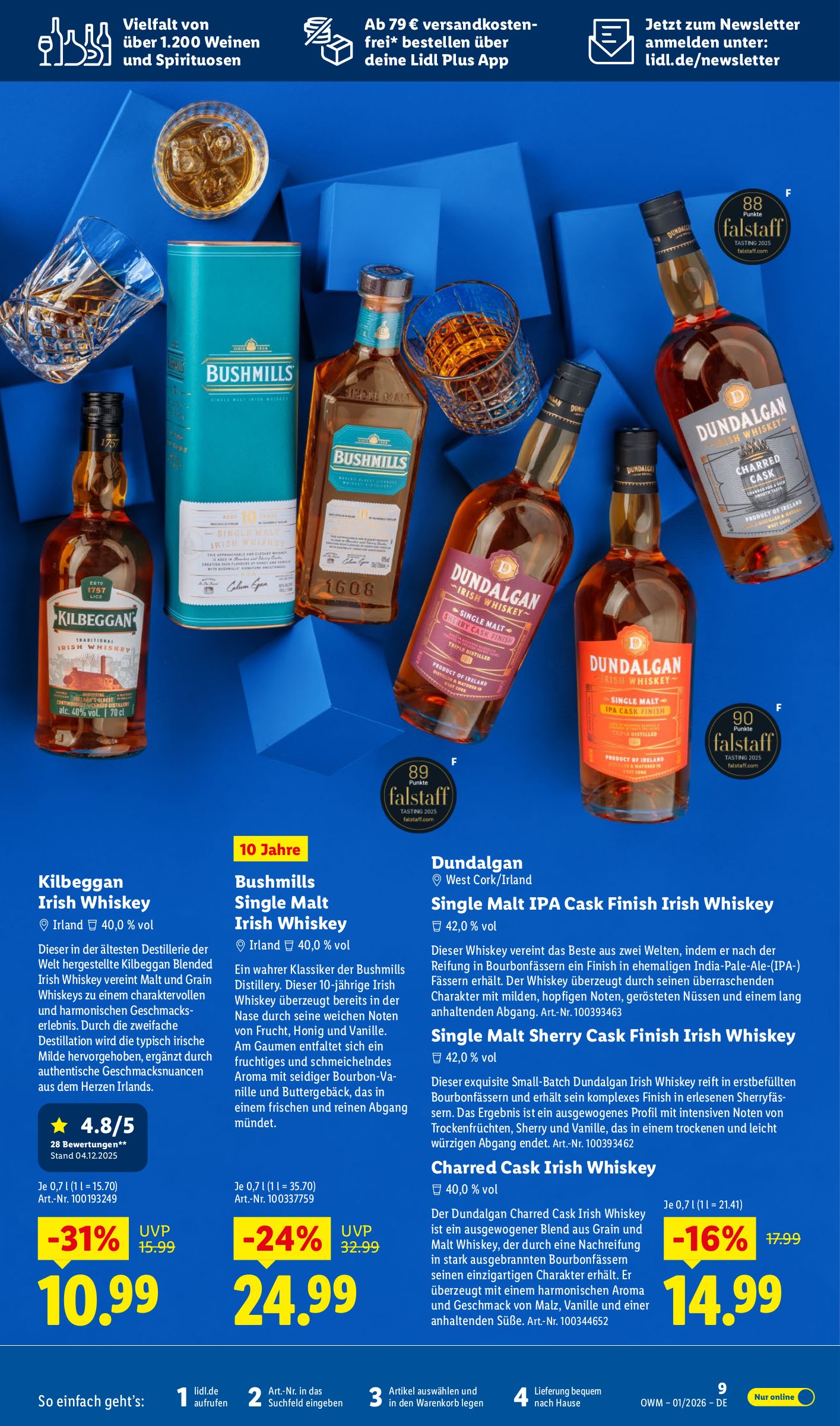 lidl - Lidl - Unsere Monats Highlights-Prospekt gültig vom 01.01. bis 31.01. - page: 9