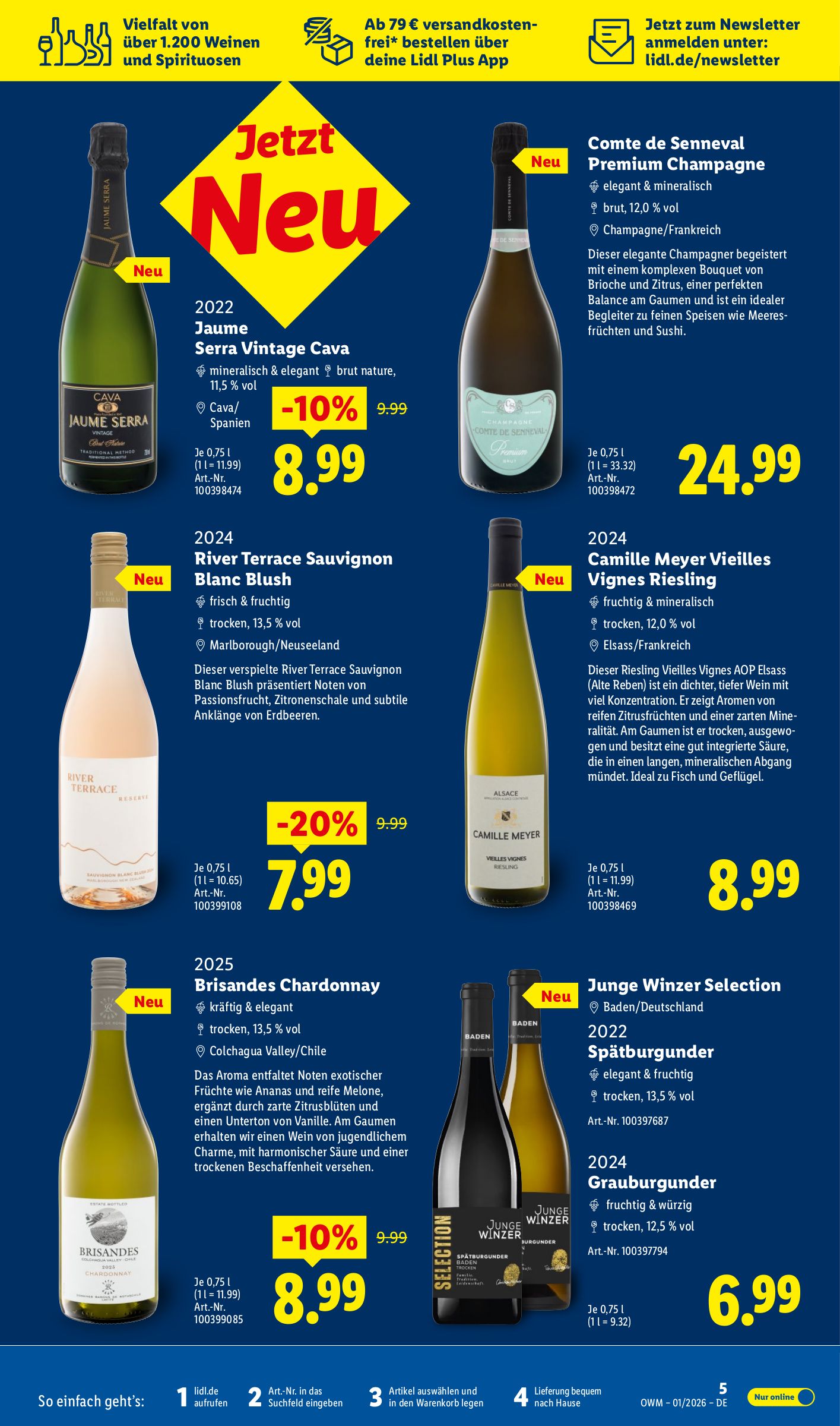 lidl - Lidl - Unsere Monats Highlights-Prospekt gültig vom 01.01. bis 31.01. - page: 5