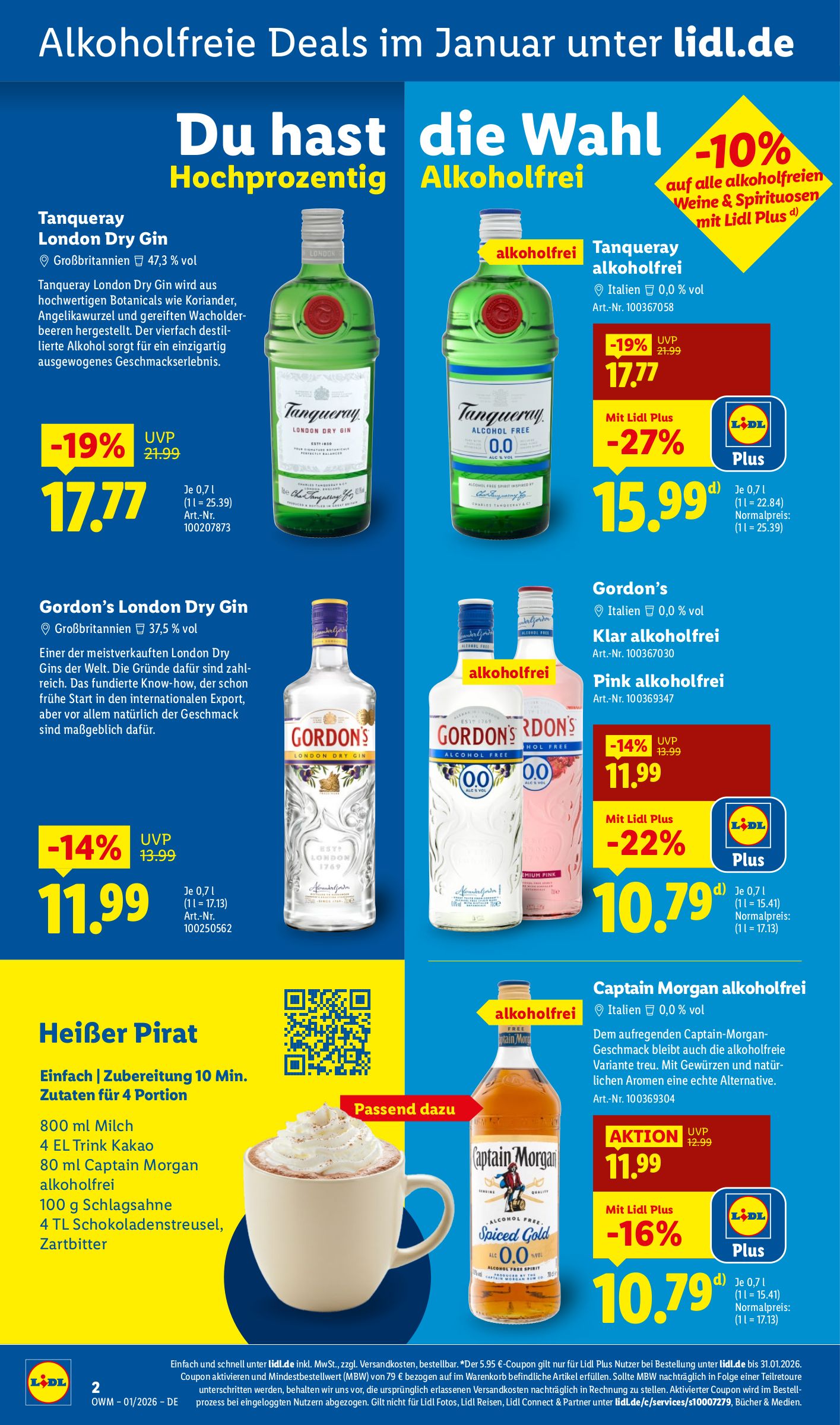 lidl - Lidl - Unsere Monats Highlights-Prospekt gültig vom 01.01. bis 31.01. - page: 2