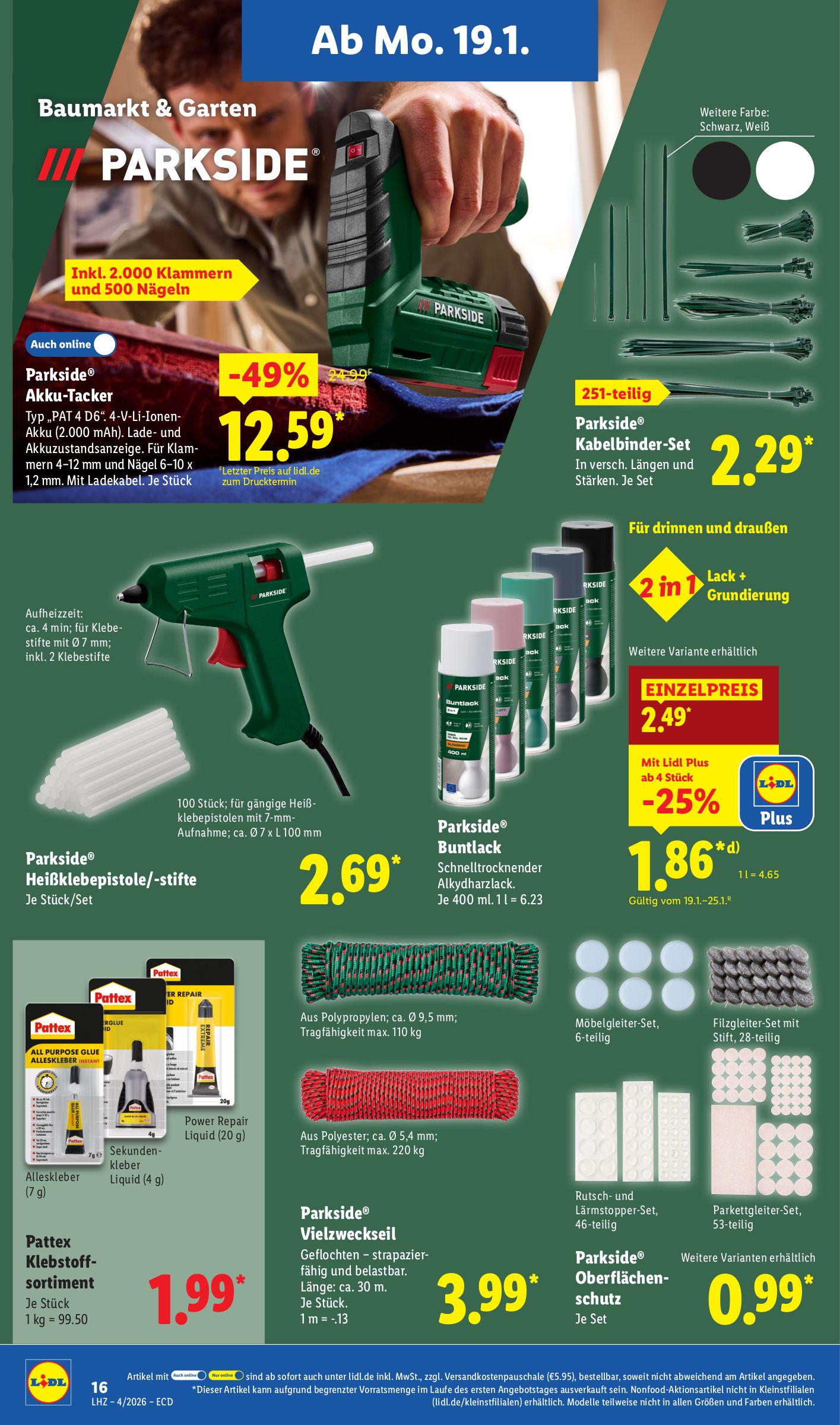 lidl - Lidl - Angebot der Woche-Prospekt gültig vom 19.01. bis 24.01. - page: 12