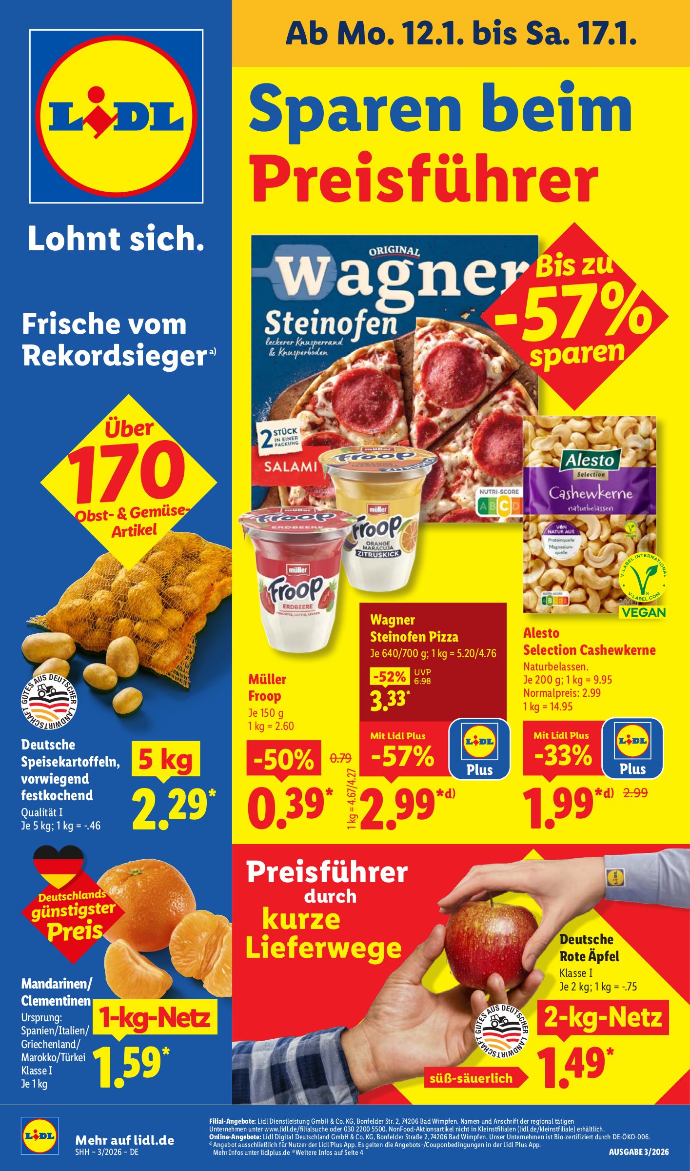 lidl - Lidl-Prospekt gültig vom 12.01. bis 17.01.
