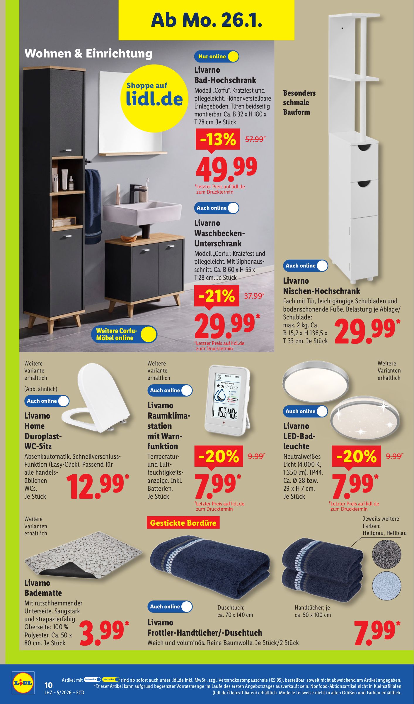 lidl - Lidl - Angebot der Woche-Prospekt gültig vom 26.01. bis 31.01. - page: 10