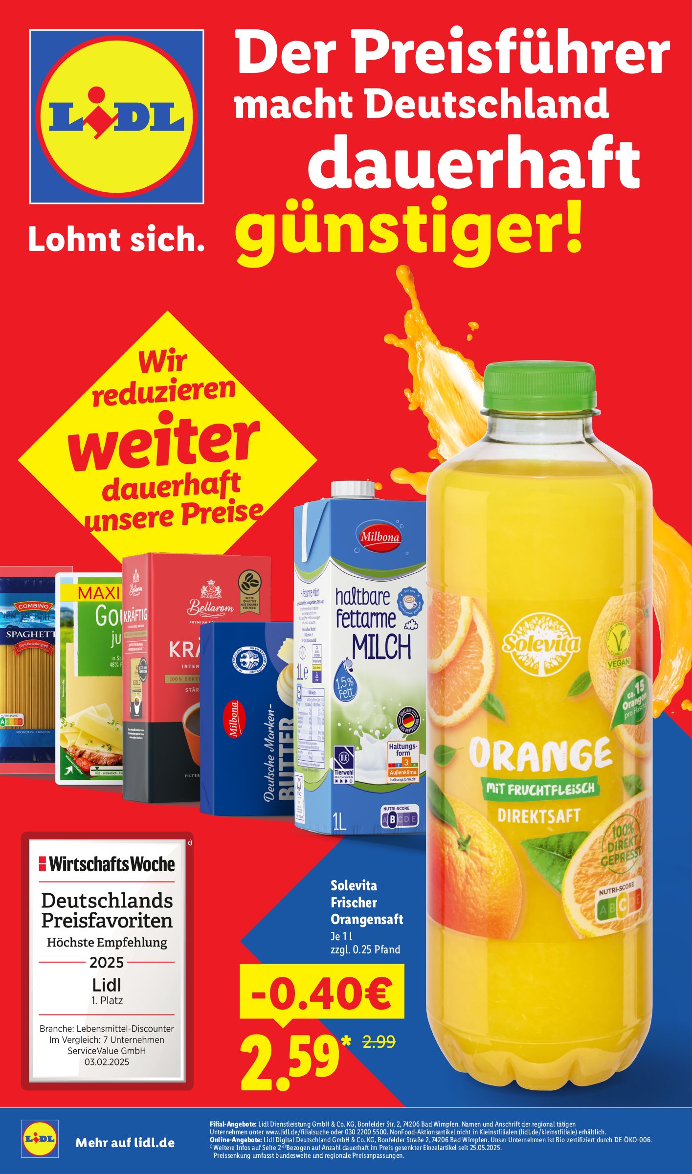 lidl - Lidl - Der Preisführer macht Deutschland-Prospekt gültig vom 01.01. bis 31.01.