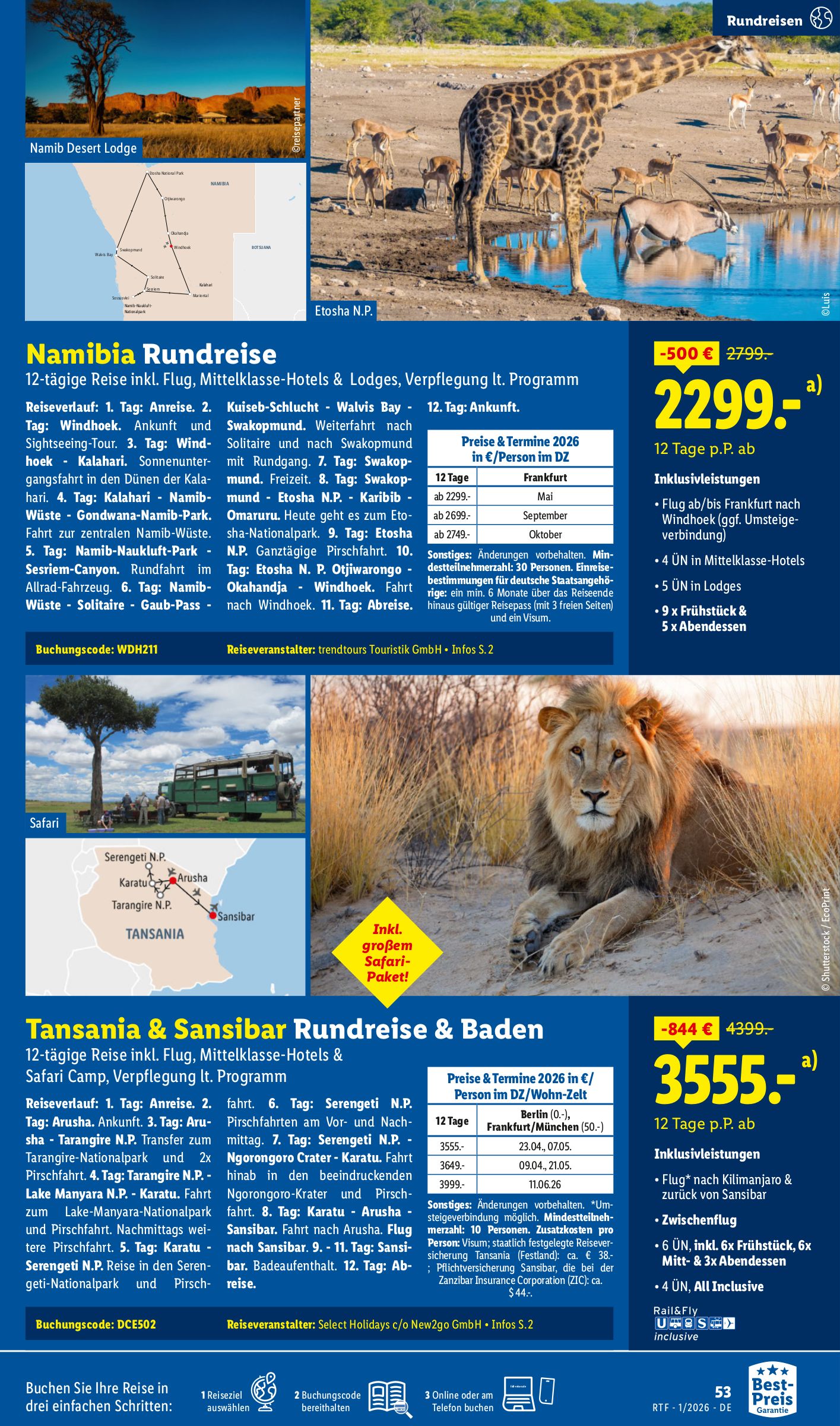 lidl - Lidl-reisen.de-Prospekt gültig vom 14.01. bis 01.02. - page: 53