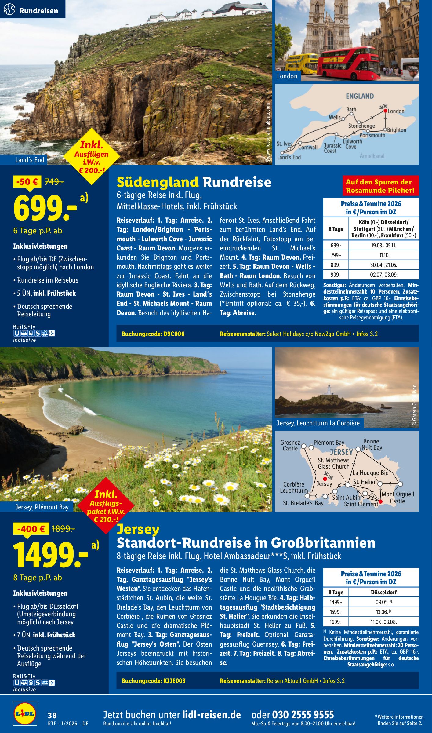 lidl - Lidl-reisen.de-Prospekt gültig vom 14.01. bis 01.02. - page: 38