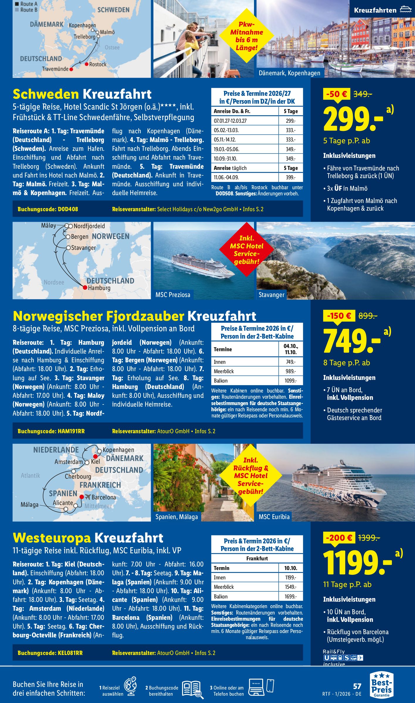 lidl - Lidl-reisen.de-Prospekt gültig vom 14.01. bis 01.02. - page: 57