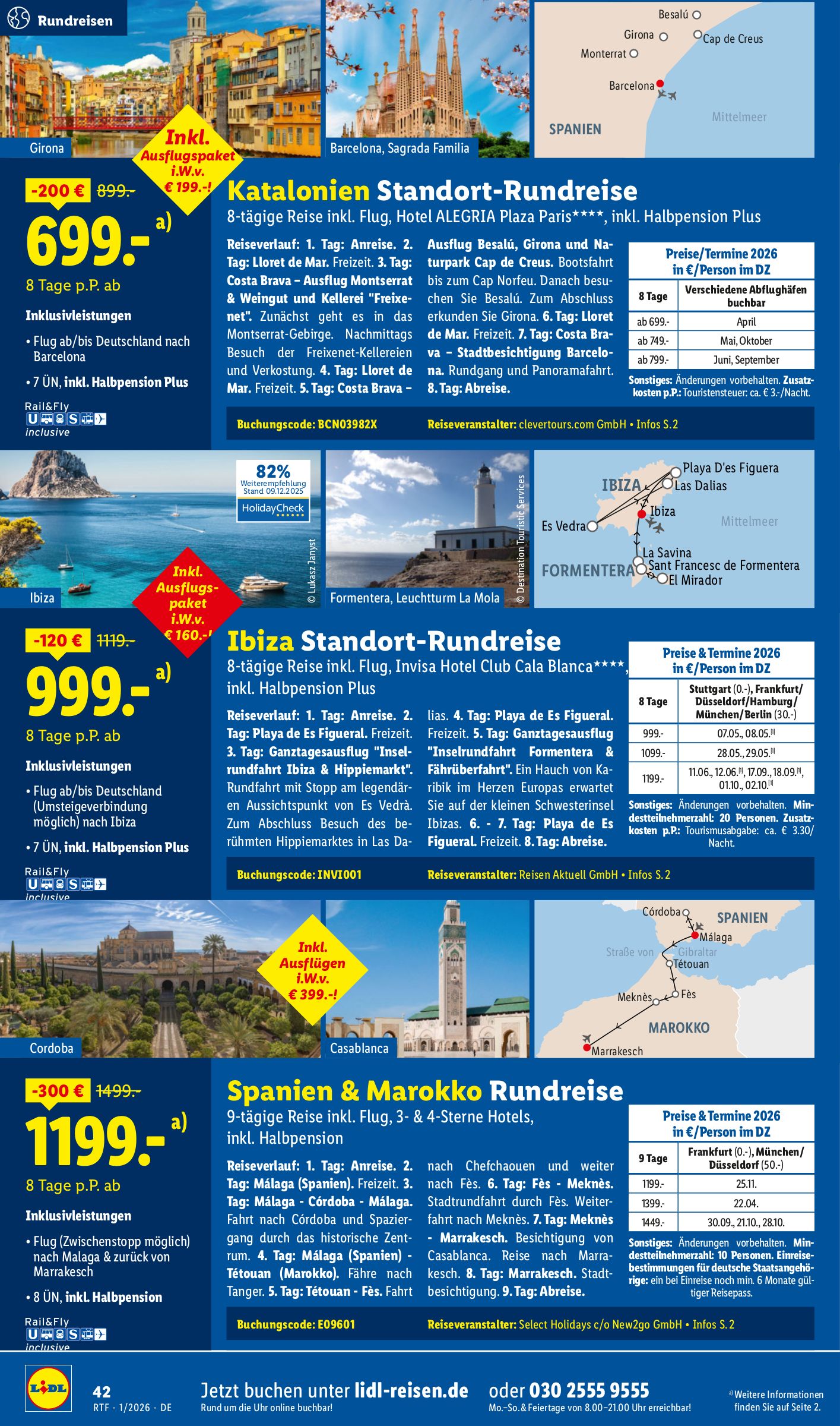 lidl - Lidl-reisen.de-Prospekt gültig vom 14.01. bis 01.02. - page: 42