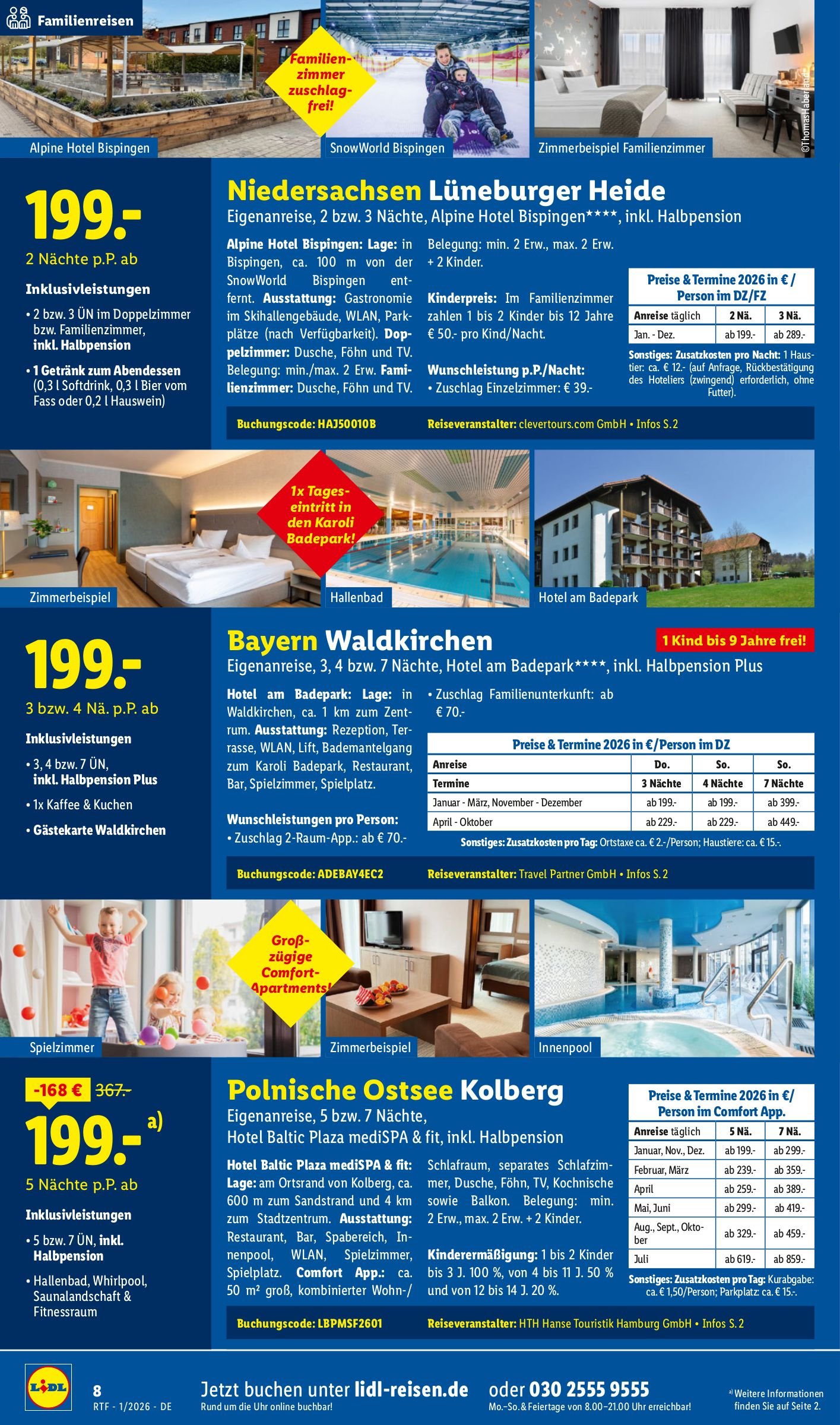 lidl - Lidl-reisen.de-Prospekt gültig vom 14.01. bis 01.02. - page: 8