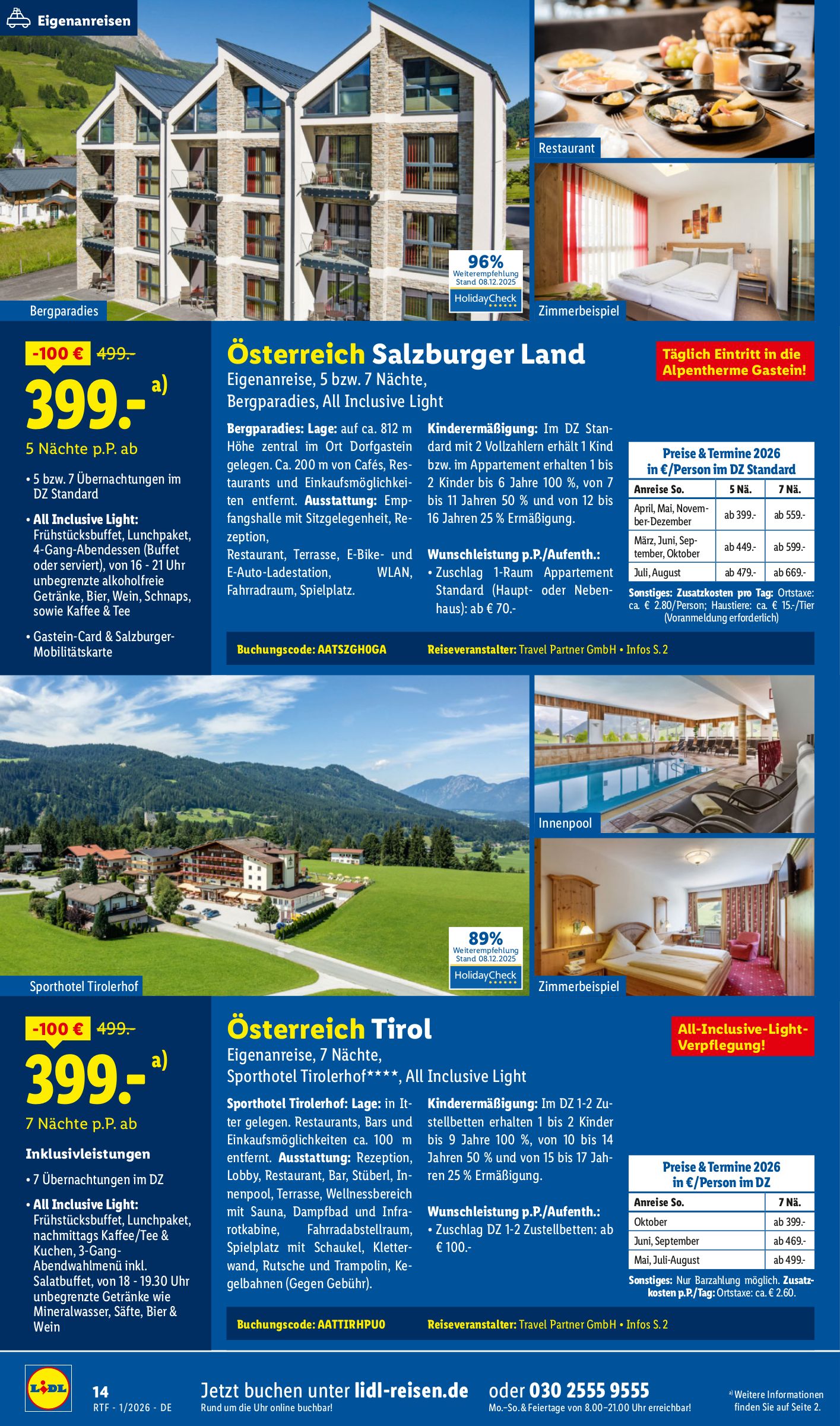 lidl - Lidl-reisen.de-Prospekt gültig vom 14.01. bis 01.02. - page: 14