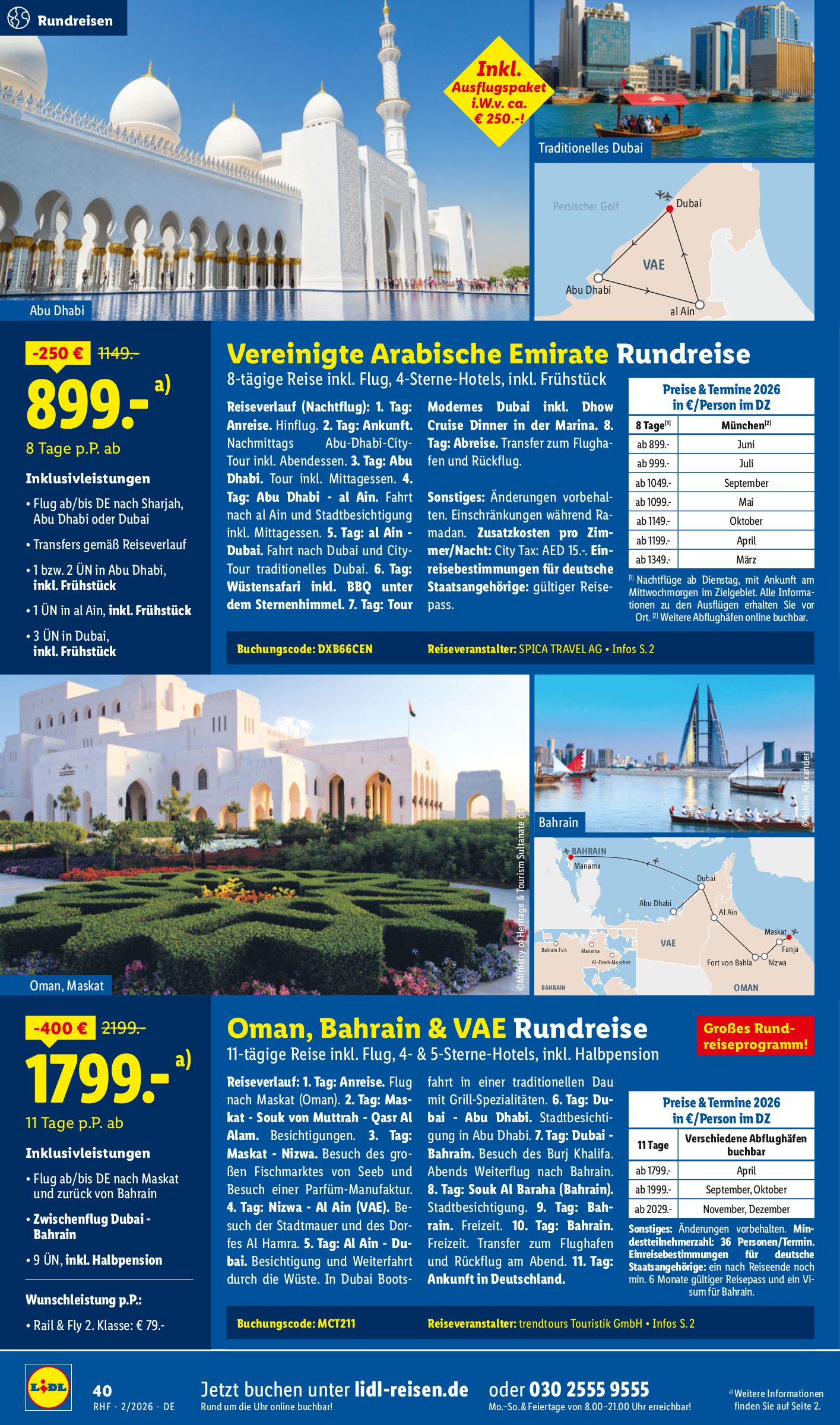 lidl - Lidl-reisen.de-Prospekt gültig vom 31.01.2026 bis 28.02.2026 - page: 40