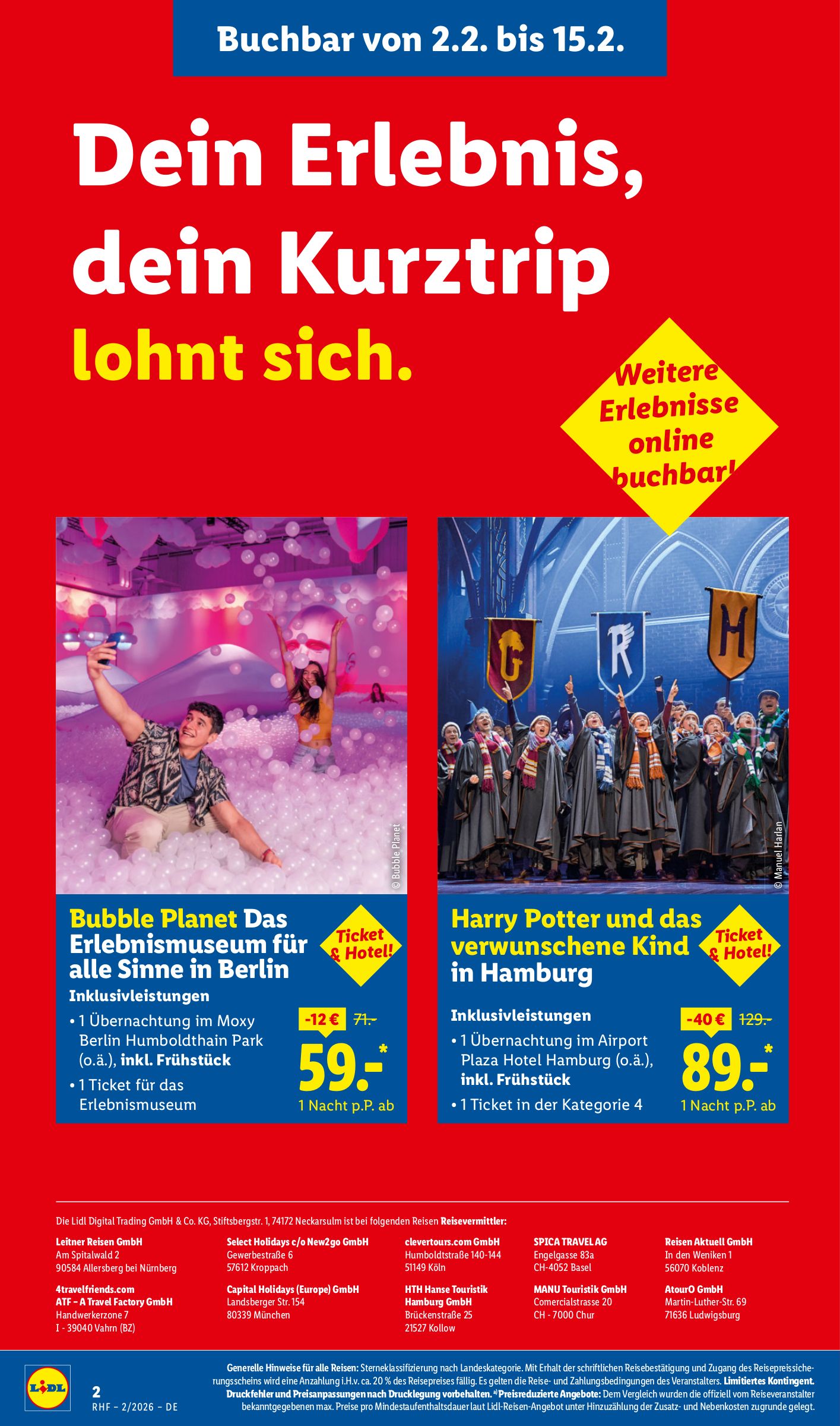 lidl - Lidl-reisen.de-Prospekt gültig vom 31.01.2026 bis 28.02.2026 - page: 2