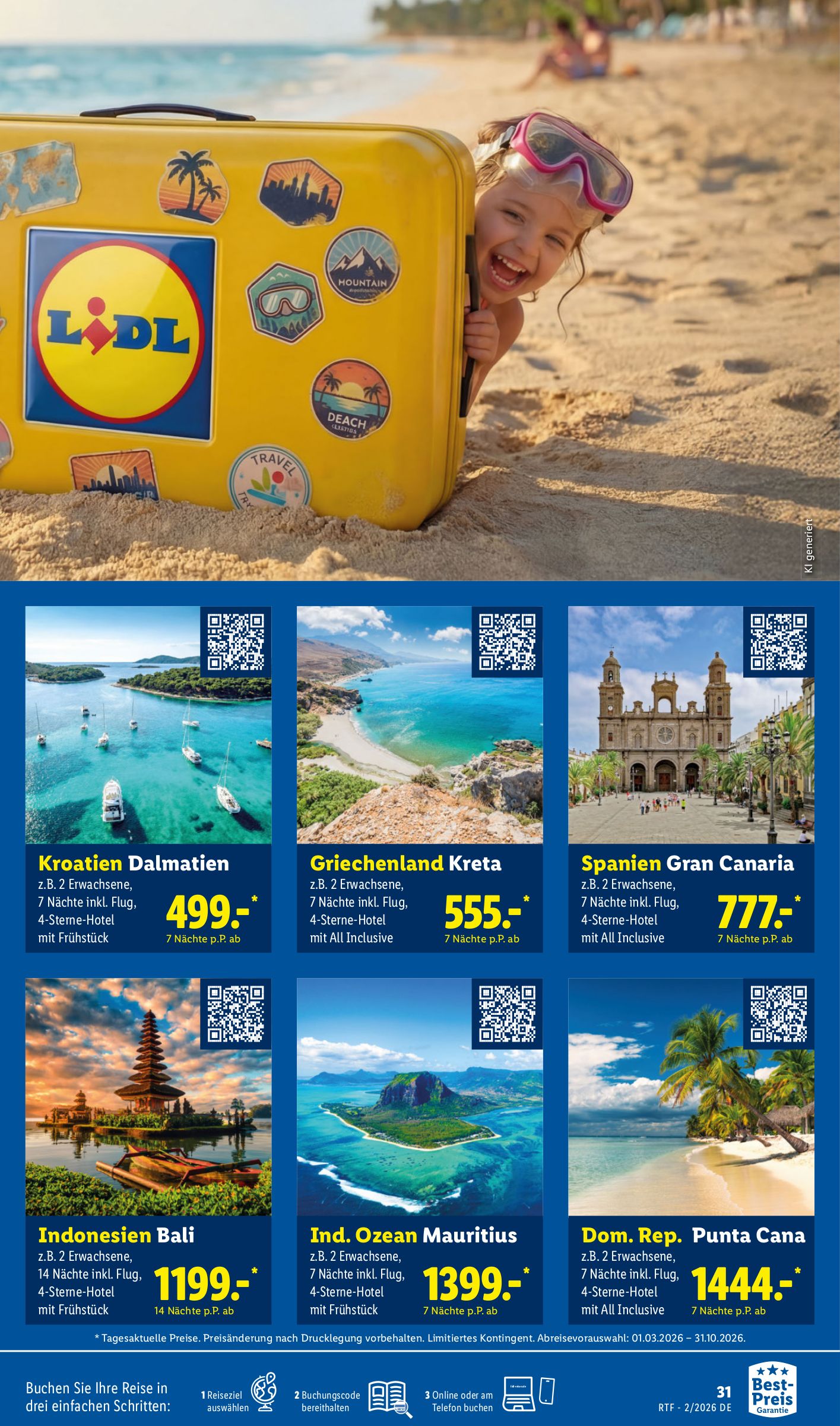 lidl - Lidl - Reisen-Prospekt gültig vom 14.02.2026 bis 15.03.2026 - page: 31