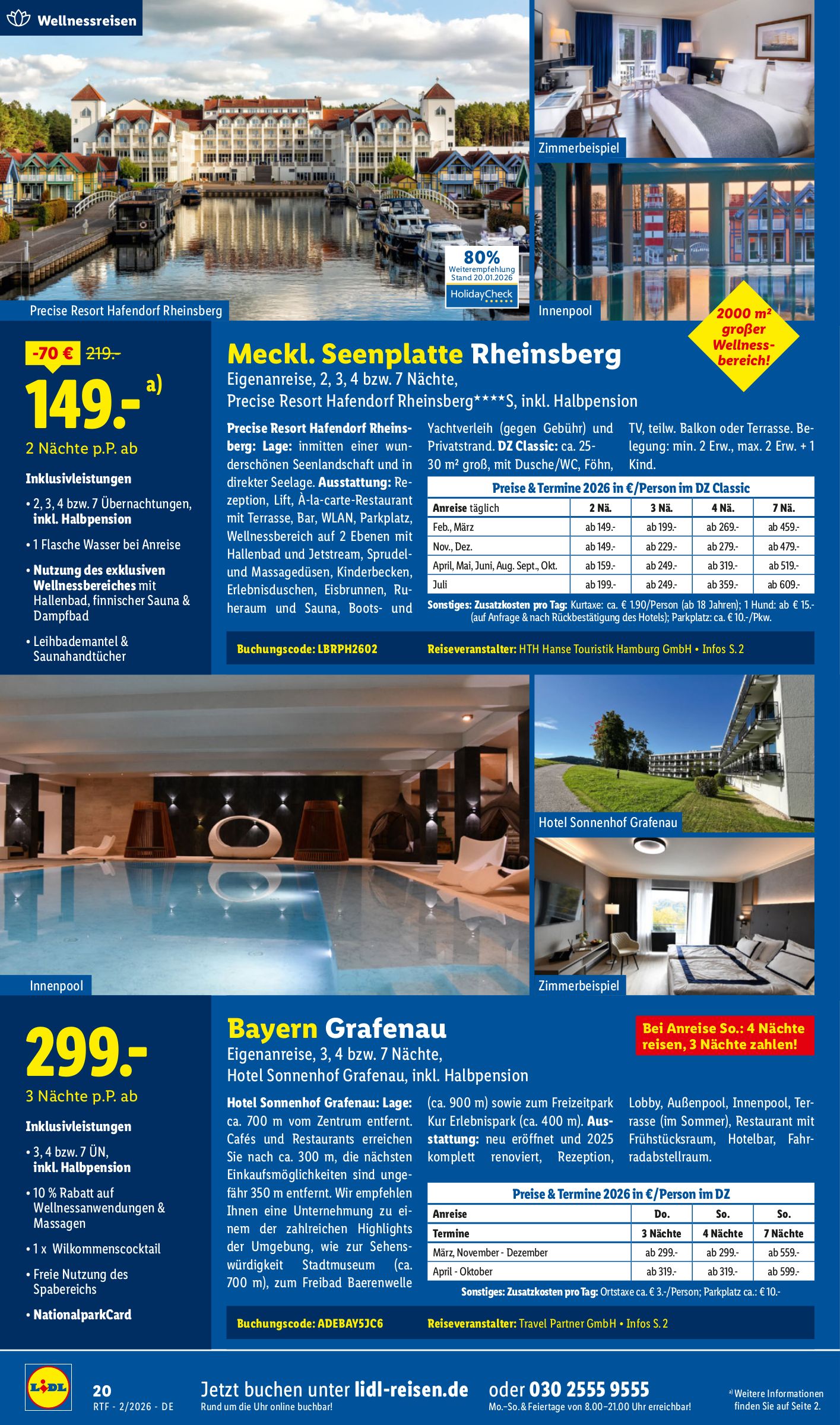lidl - Lidl - Reisen-Prospekt gültig vom 14.02.2026 bis 15.03.2026 - page: 20