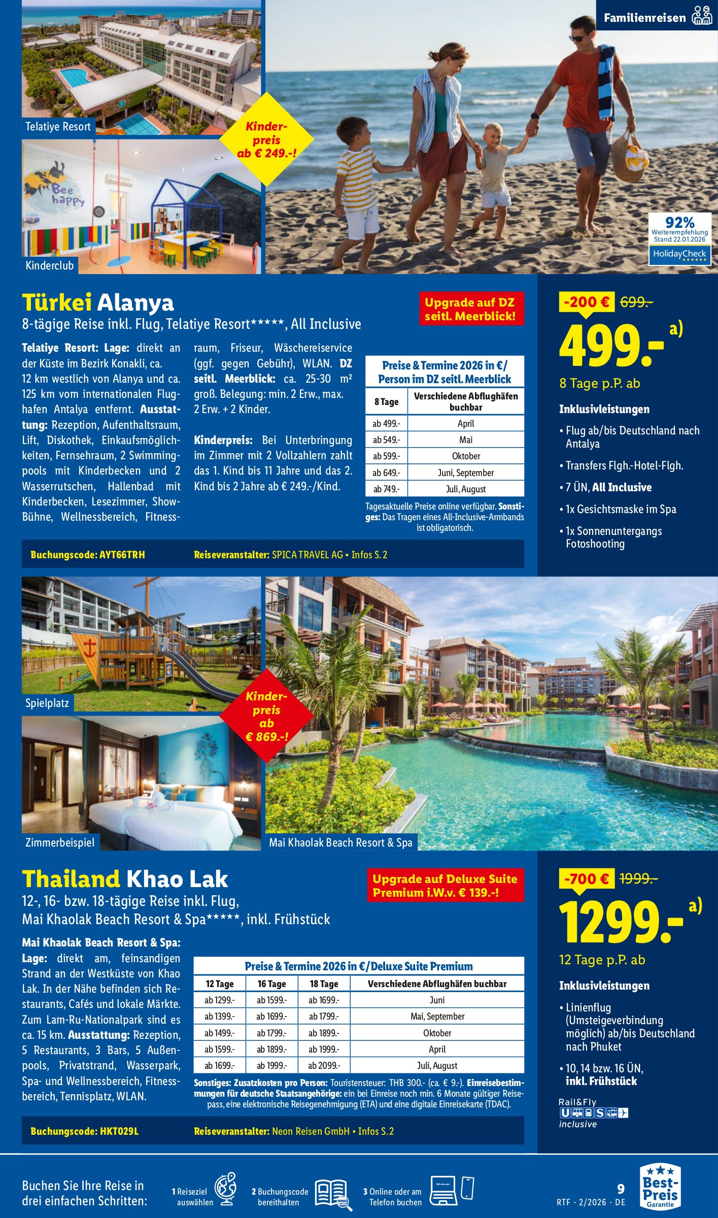 lidl - Lidl - Reisen-Prospekt gültig vom 14.02.2026 bis 15.03.2026 - page: 9