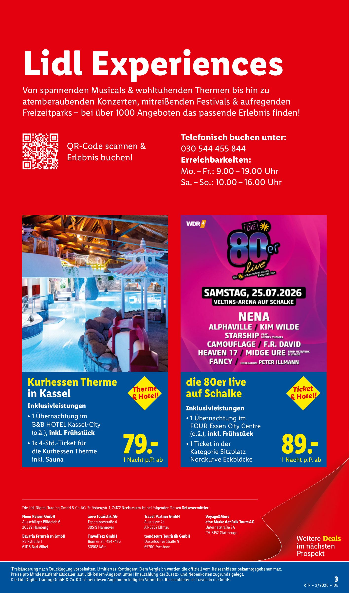 lidl - Lidl - Reisen-Prospekt gültig vom 14.02.2026 bis 15.03.2026 - page: 3
