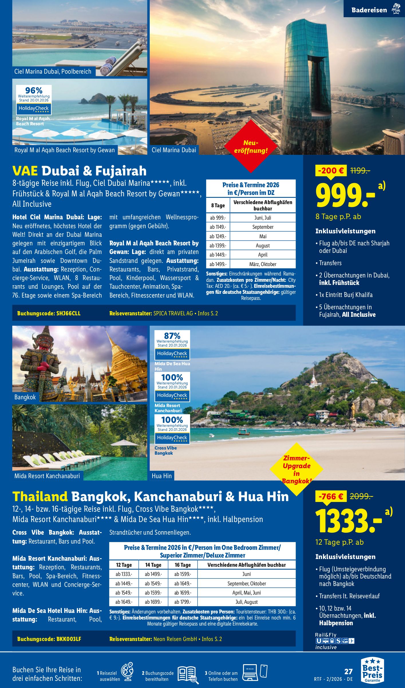 lidl - Lidl - Reisen-Prospekt gültig vom 14.02.2026 bis 15.03.2026 - page: 27