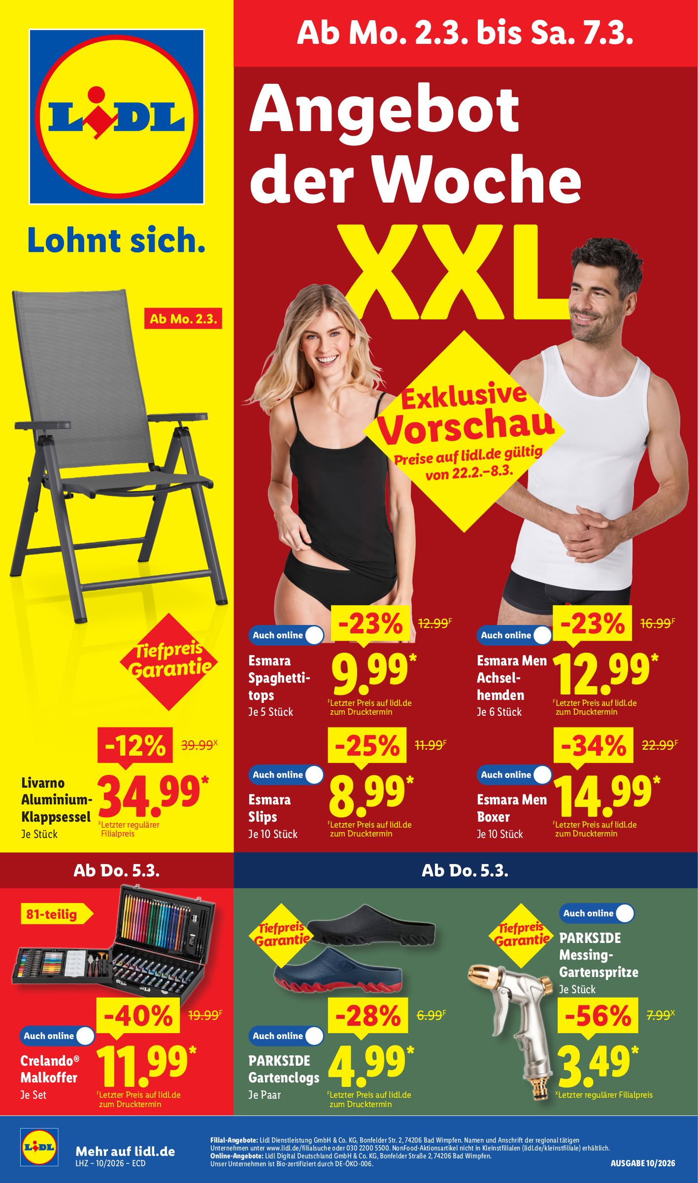 lidl - Lidl - Angebot der Woche-Prospekt gültig vom 02.03.2026 bis 07.03.2026