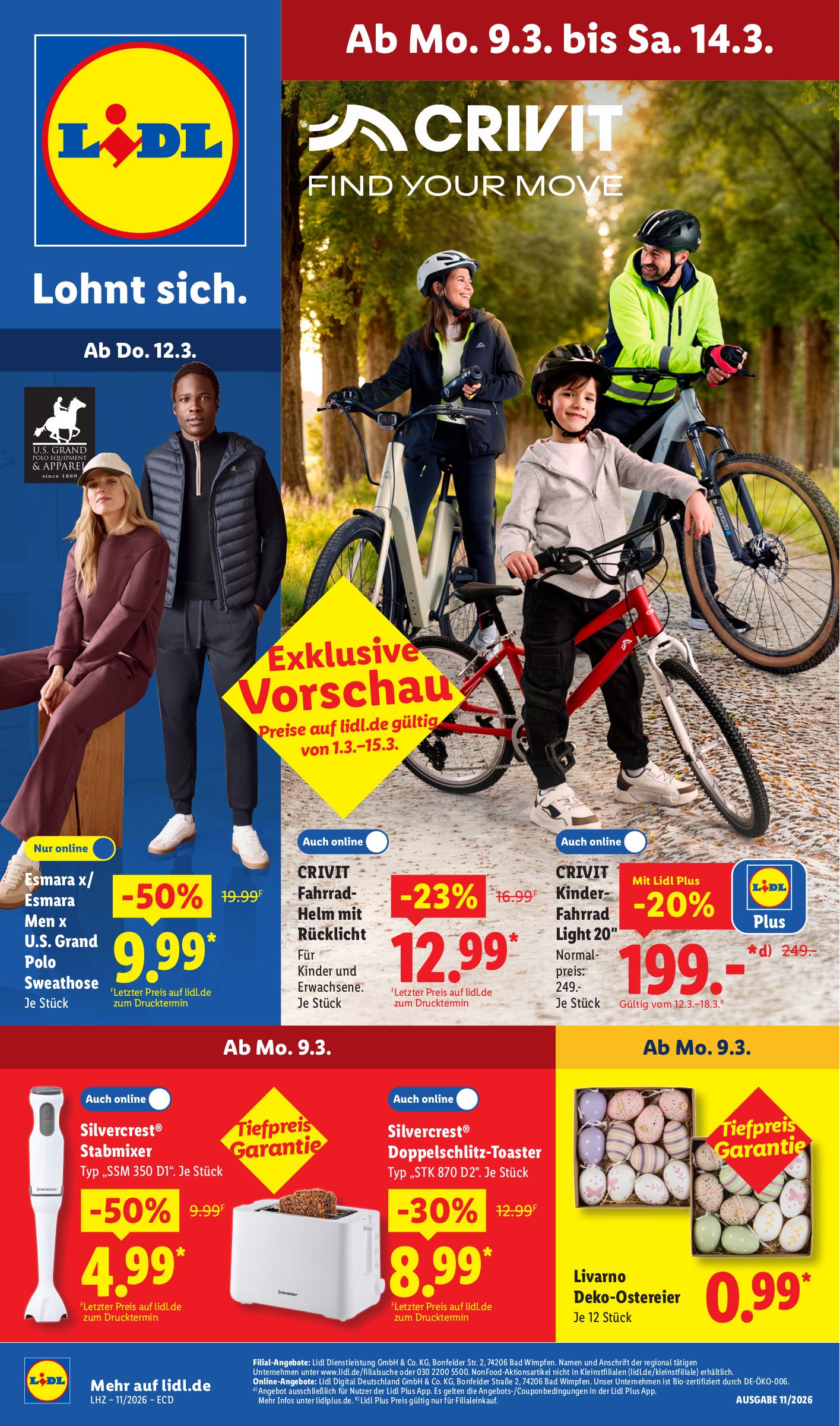 lidl - Lidl-Prospekt gültig vom 09.03.2026 bis 14.03.2026