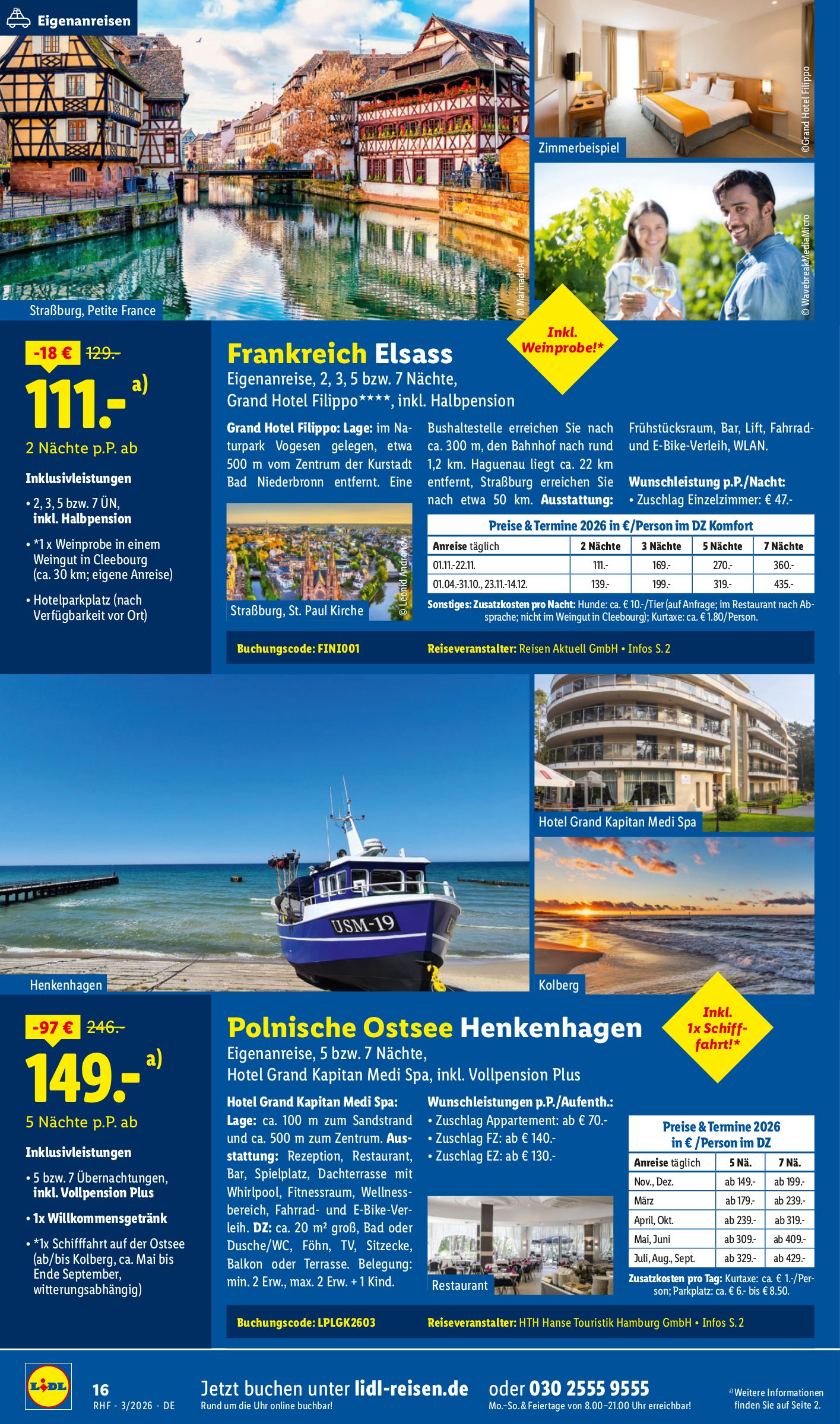 lidl - Lidl-reisen.de-Prospekt gültig vom 28.02.2026 bis 31.03.2026 - page: 16