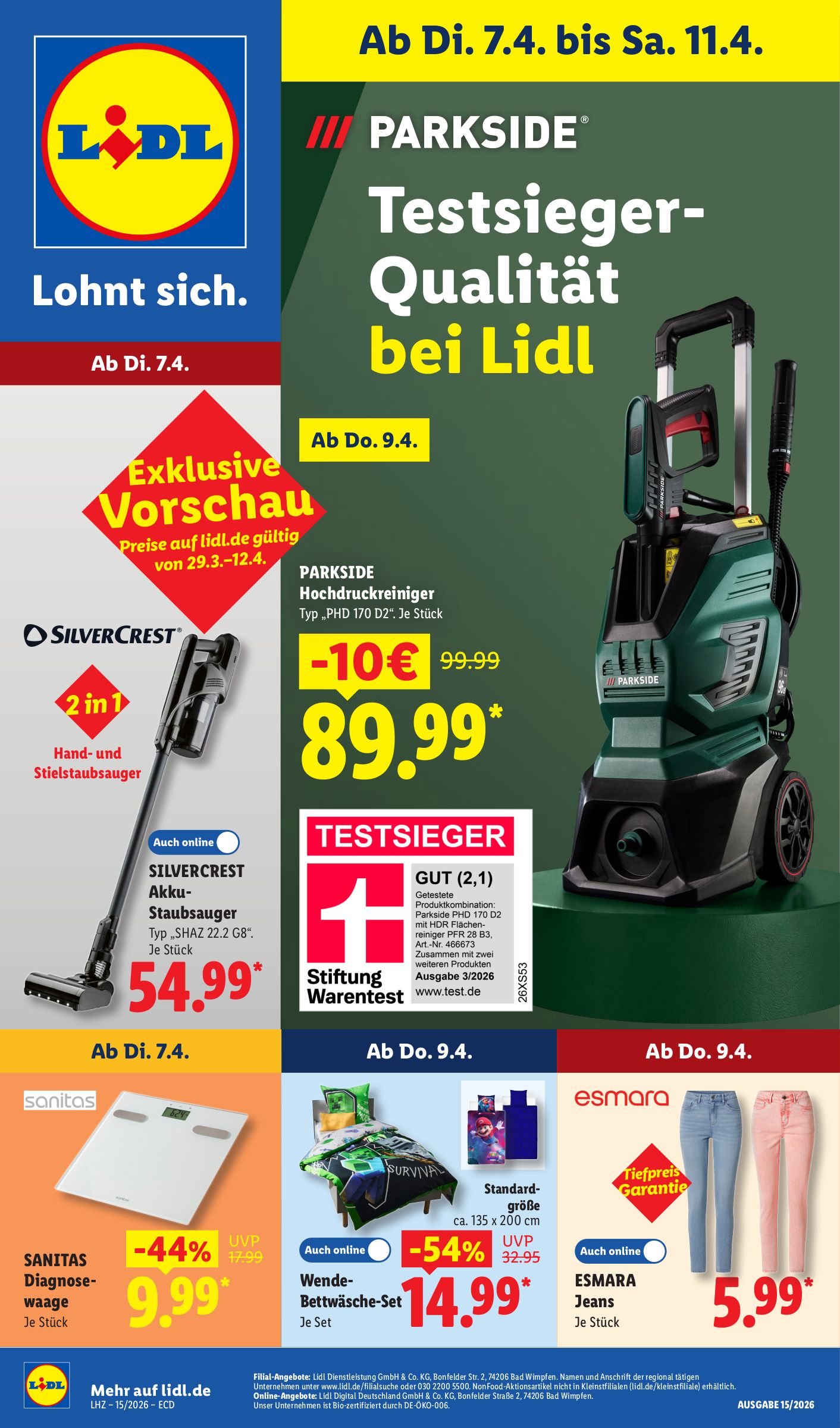 lidl - Lidl - Nonfood-Prospekt gültig vom 07.04.2026 bis 11.04.2026
