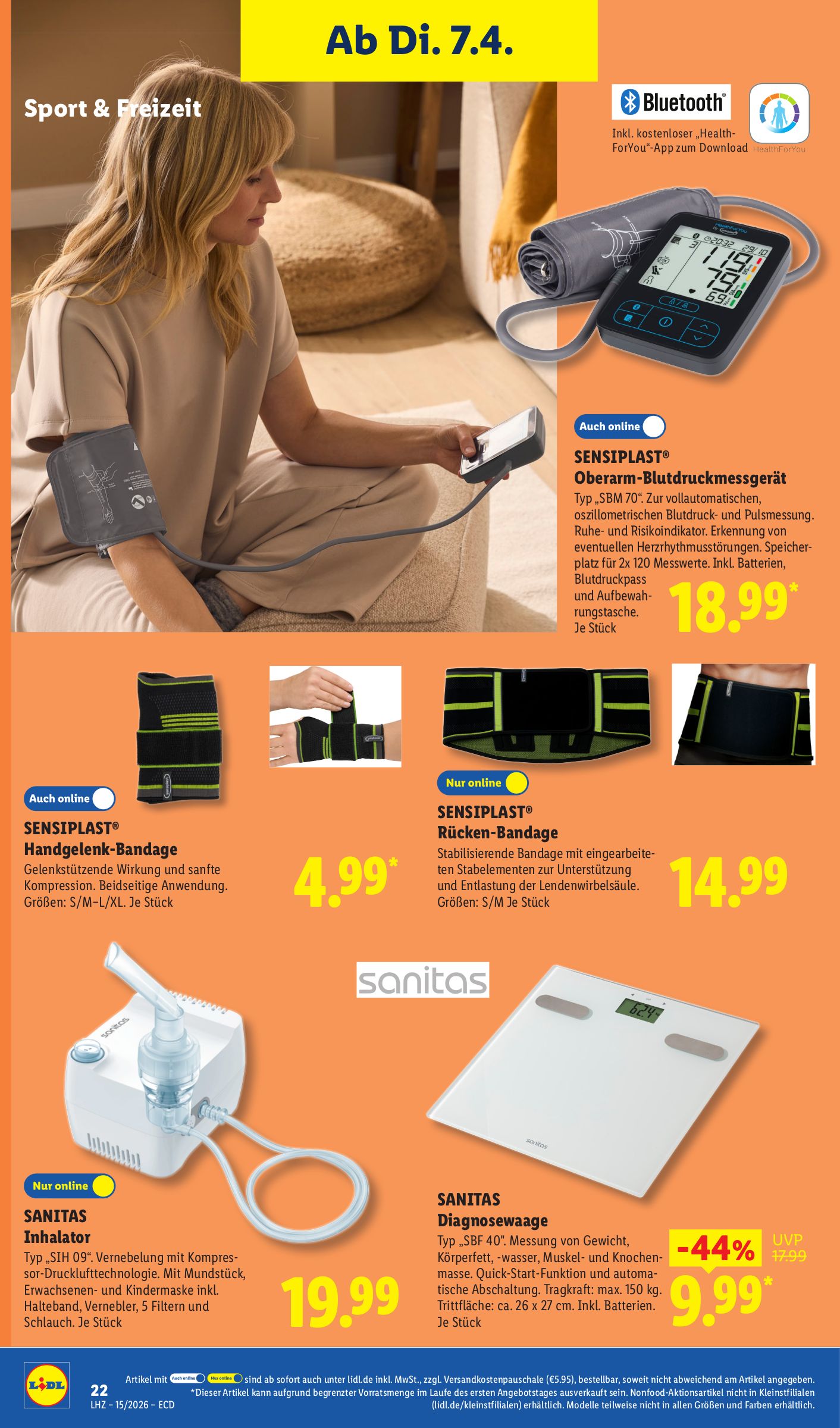 lidl - Lidl - Nonfood-Prospekt gültig vom 07.04.2026 bis 11.04.2026 - page: 22