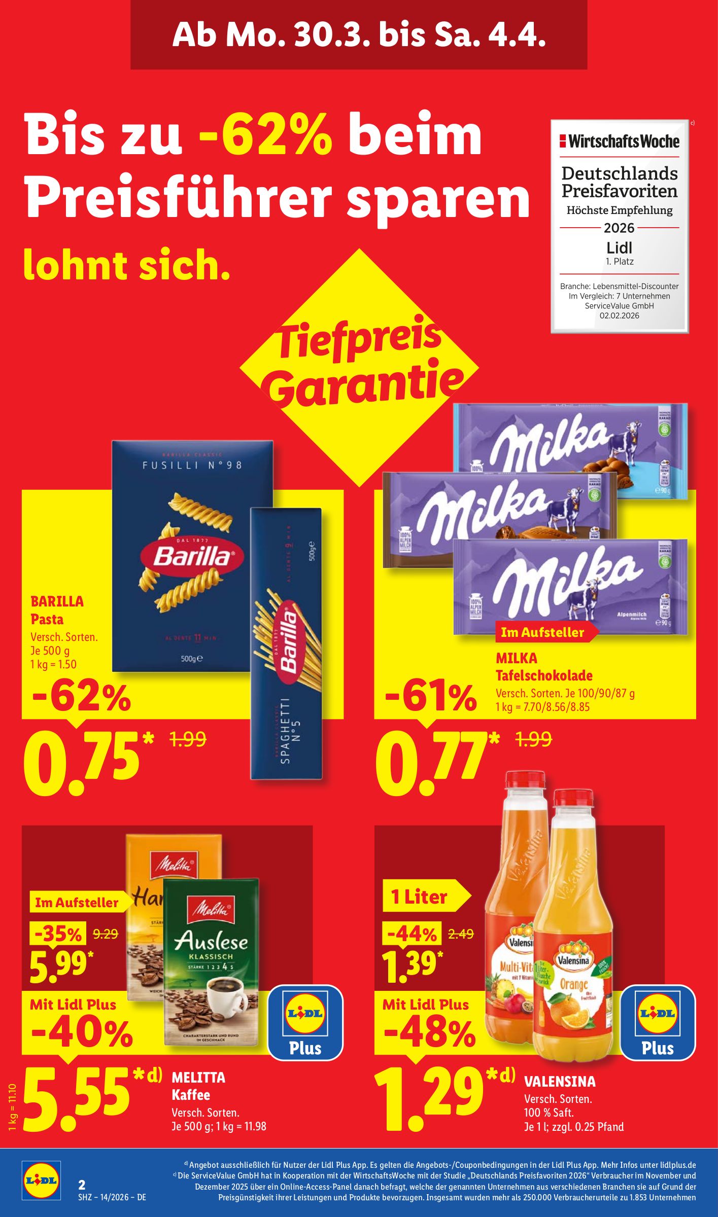 lidl - Lidl-Prospekt gültig vom 30.03.2026 bis 04.04.2026 - page: 2