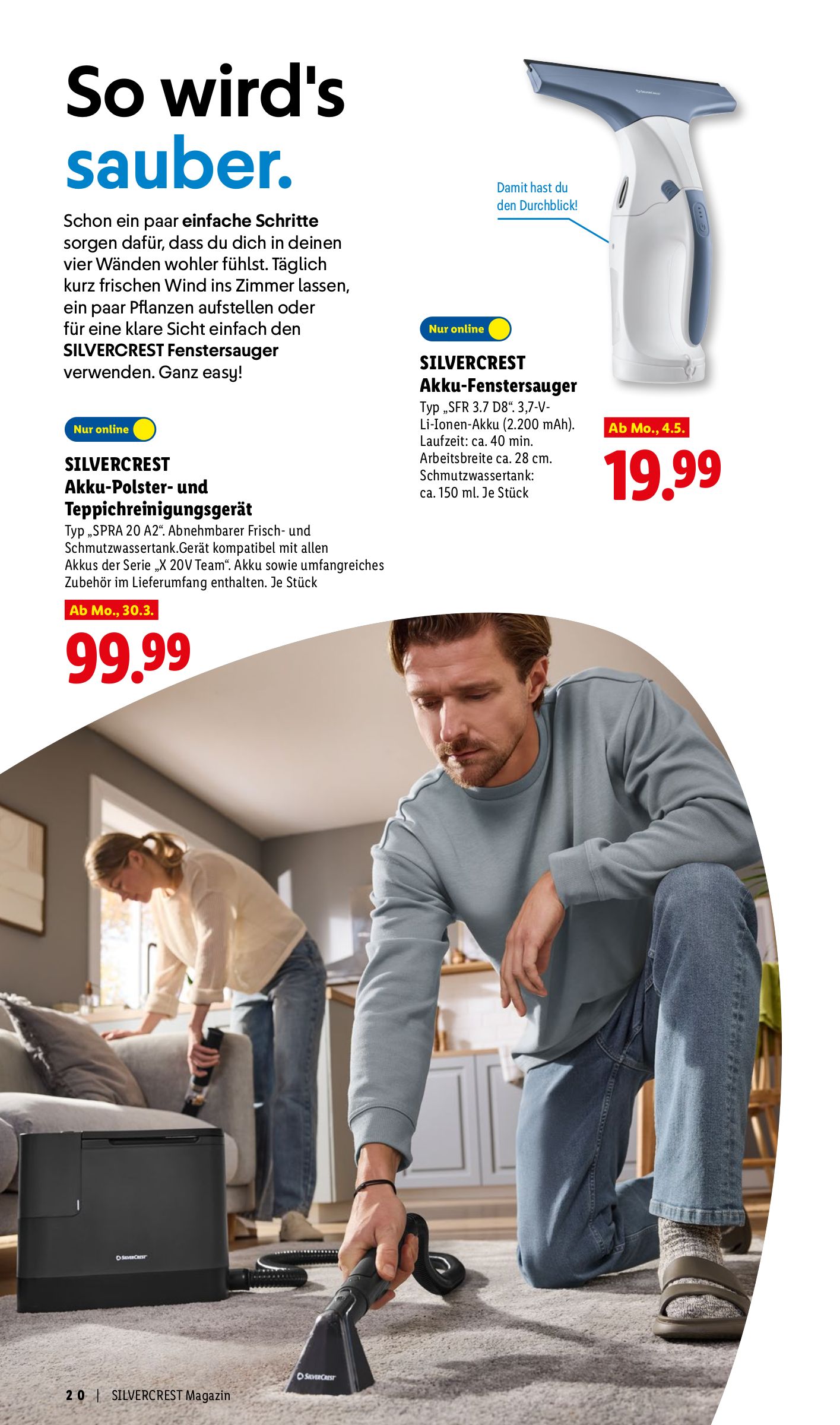 lidl - Lidl - Silvercrestmagazin-Prospekt gültig vom 30.03.2026 bis 09.05.2026 - page: 20