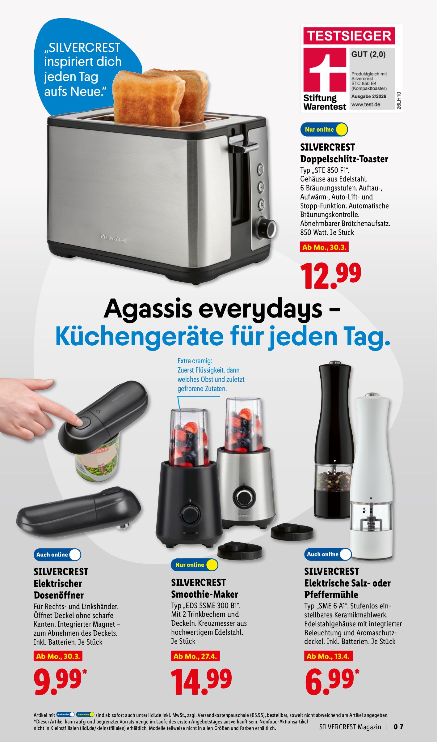lidl - Lidl - Silvercrestmagazin-Prospekt gültig vom 30.03.2026 bis 09.05.2026 - page: 7